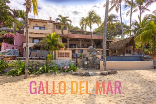 Gallo Del Mar Oceanfront Estate Vacation Rental in Sayulita Mexico