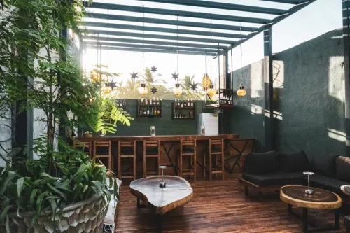 Lush Lounge in Sayulita Mexico