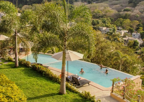 Volcan Pool & Grill in Sayulita Mexico