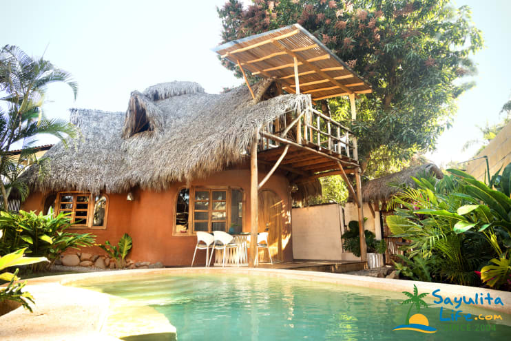 El Manguito CobHouse Vacation Rental in Sayulita Mexico