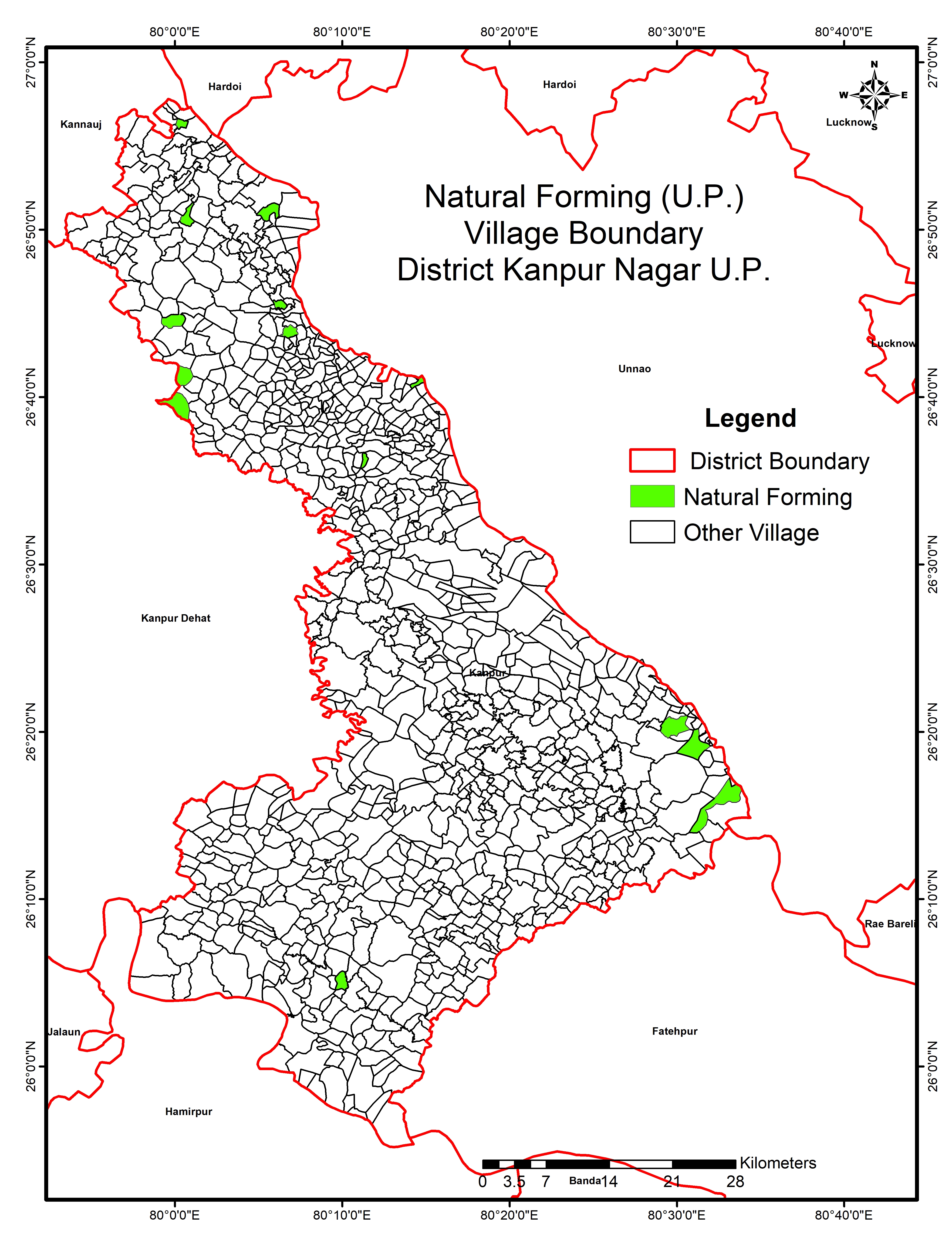 Natural farming GIS project