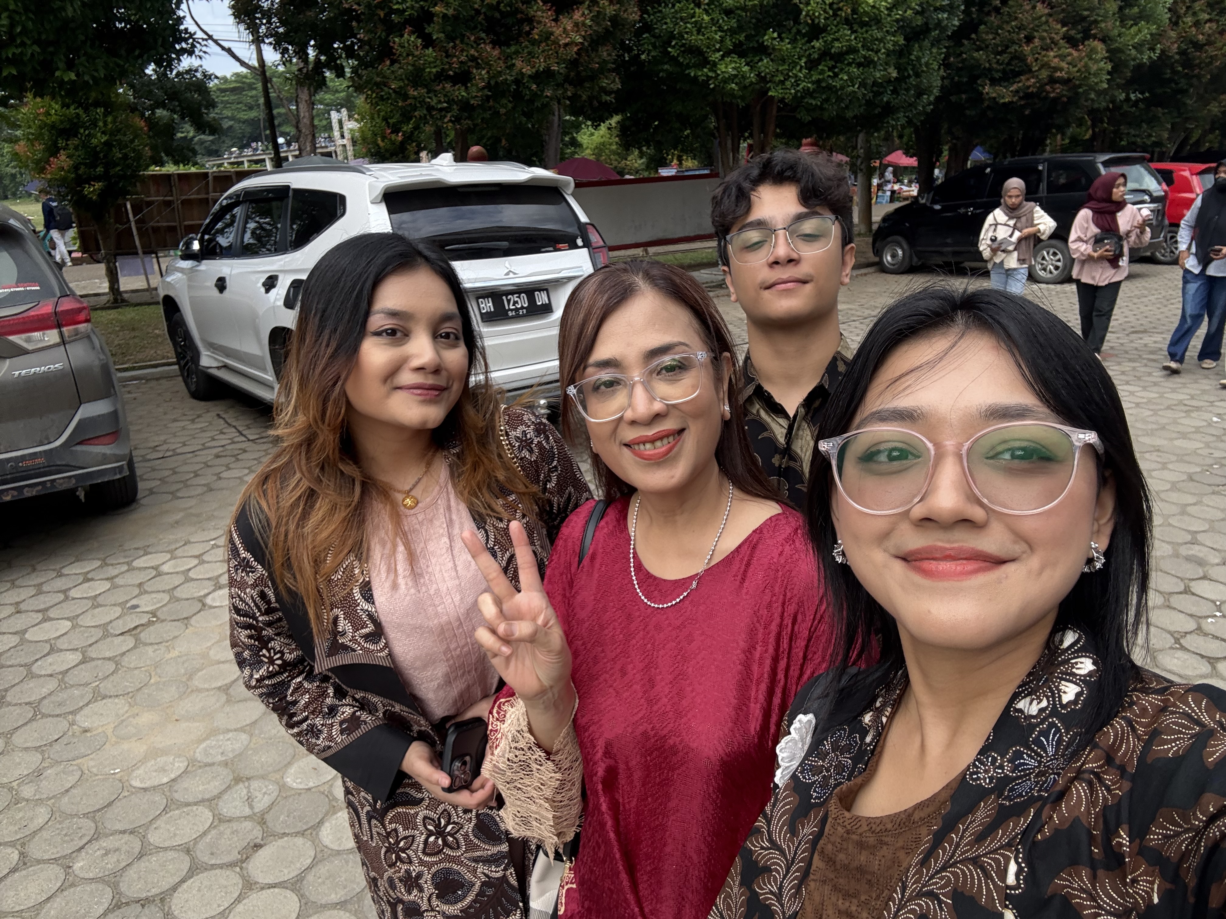 Out with the family