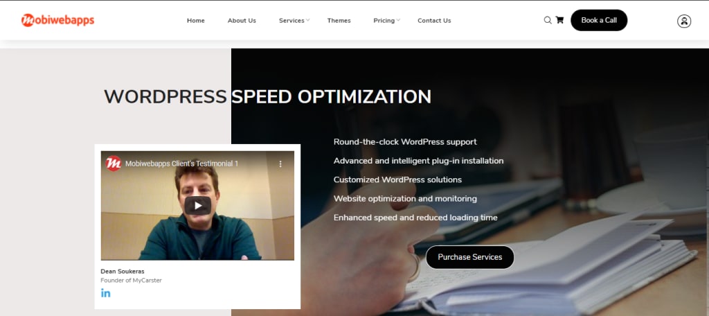 wordpress speed optimization website-mobiwebapps