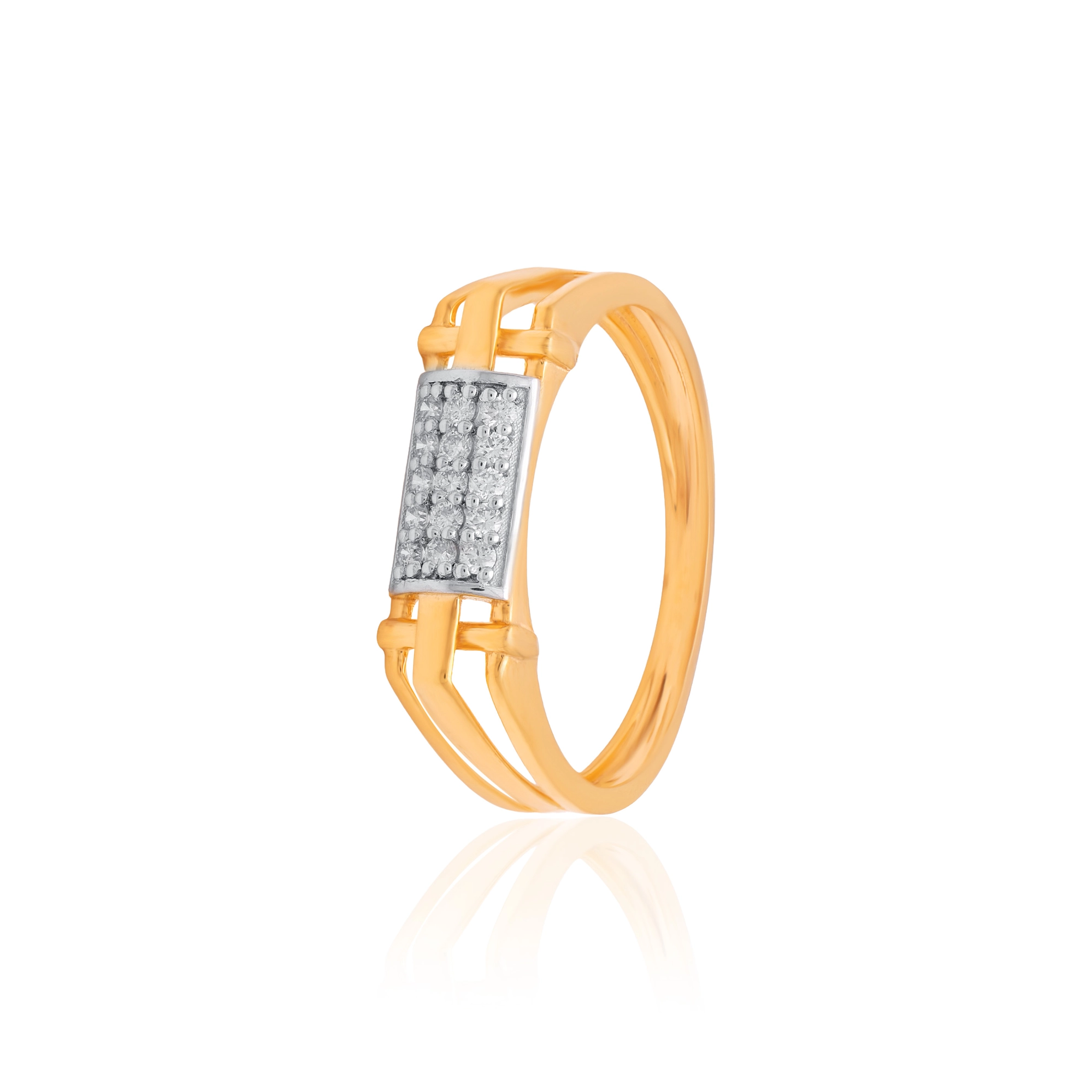 Yellow Gold Diamond Ring thumbnail 3