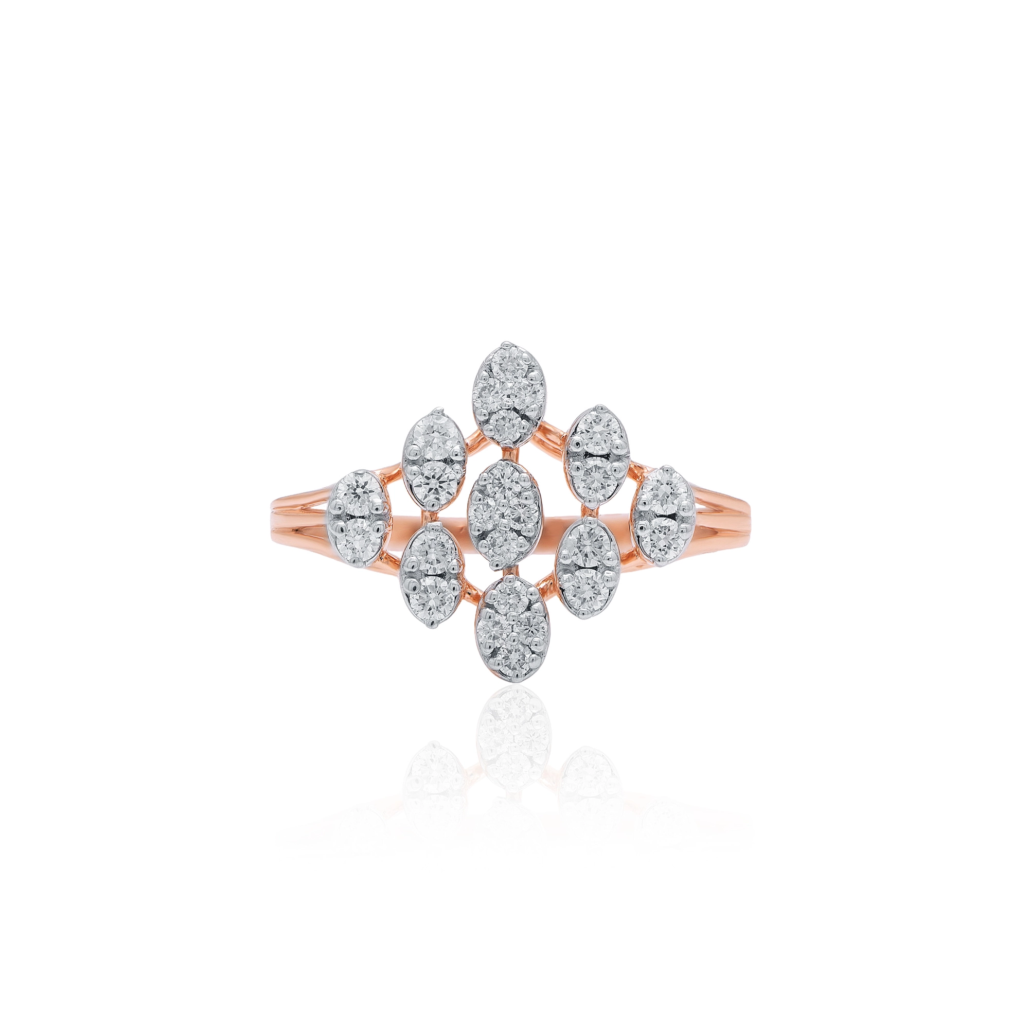 Rose Gold Diamond Ring