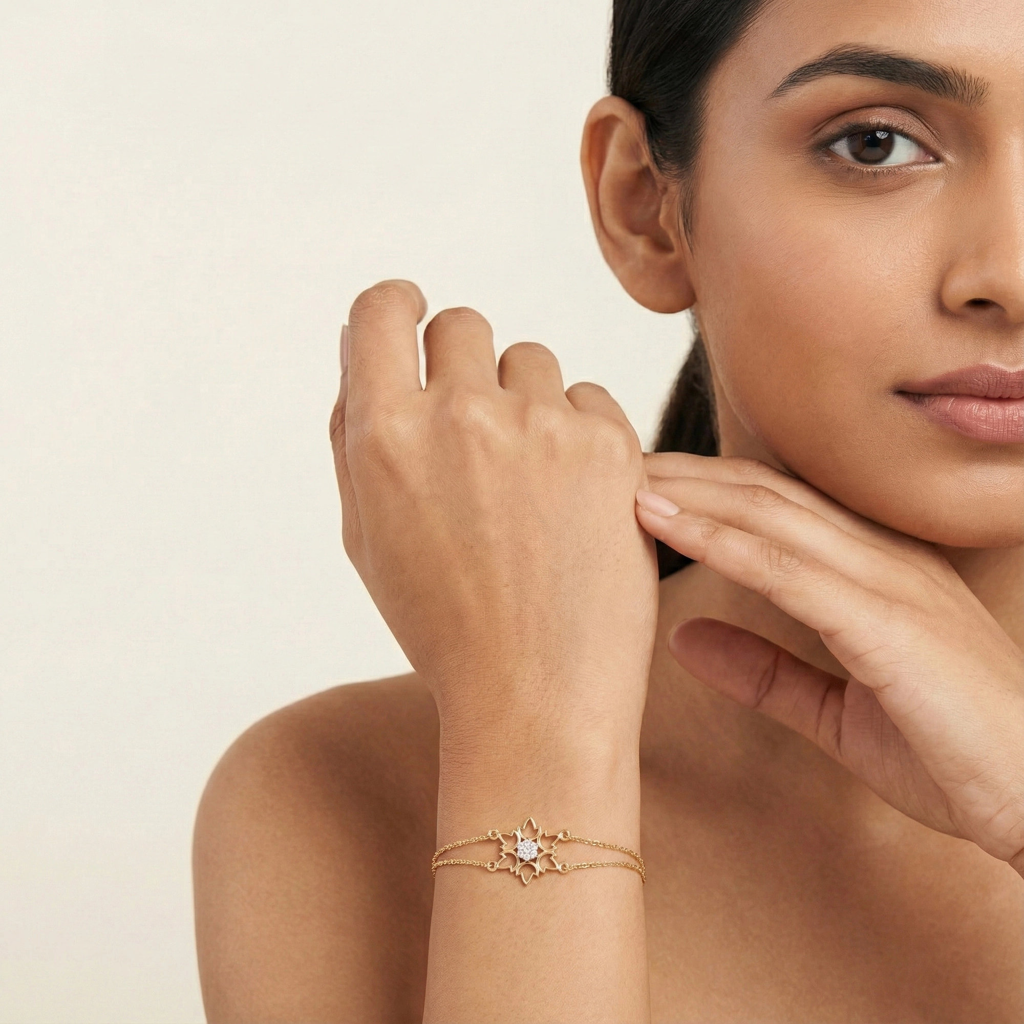 Yellow Gold Diamond Bracelet