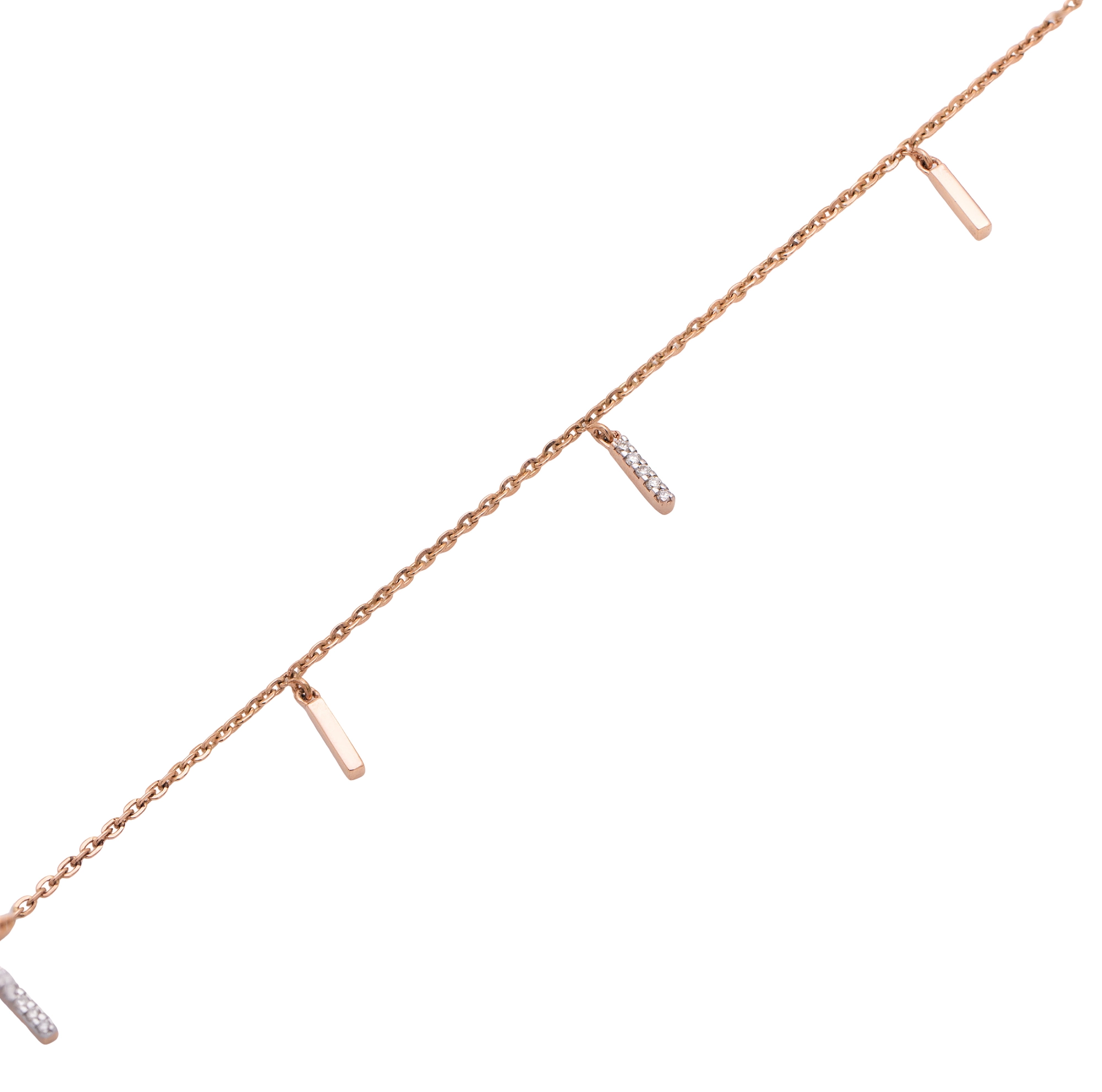 Rose Gold Diamond Bracelet