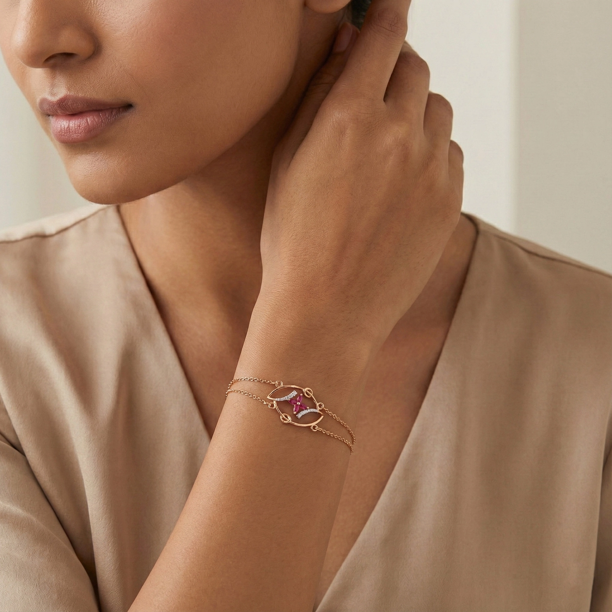 Yellow Gold Diamond Bracelet