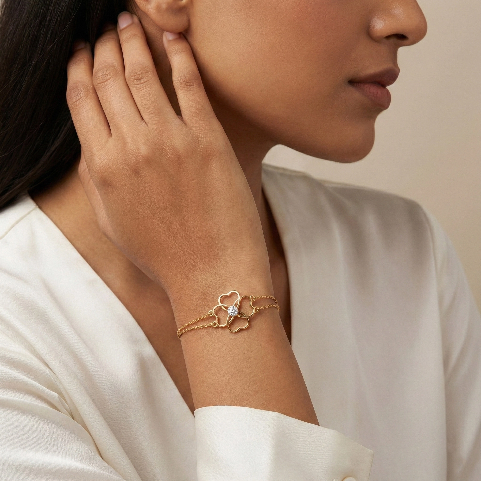 Yellow Gold Diamond Bracelet