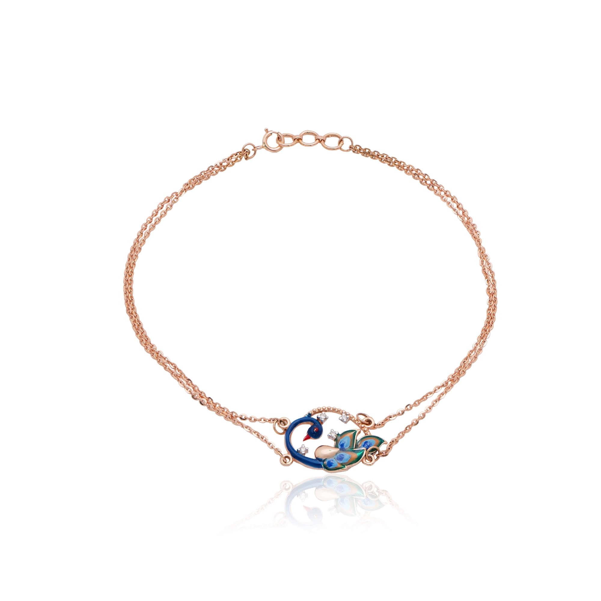 Rose Gold Diamond Bracelet thumbnail 2