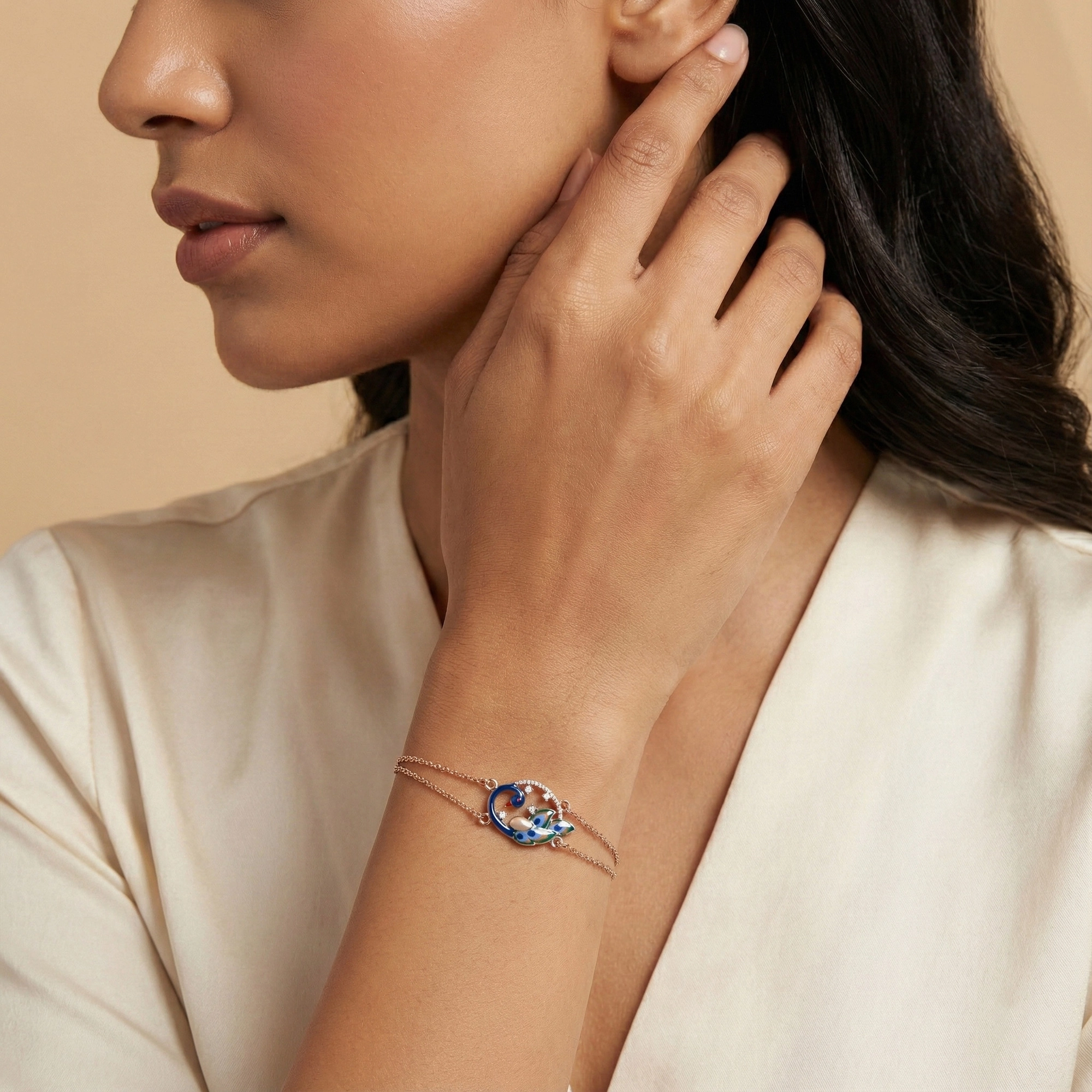 Rose Gold Diamond Bracelet