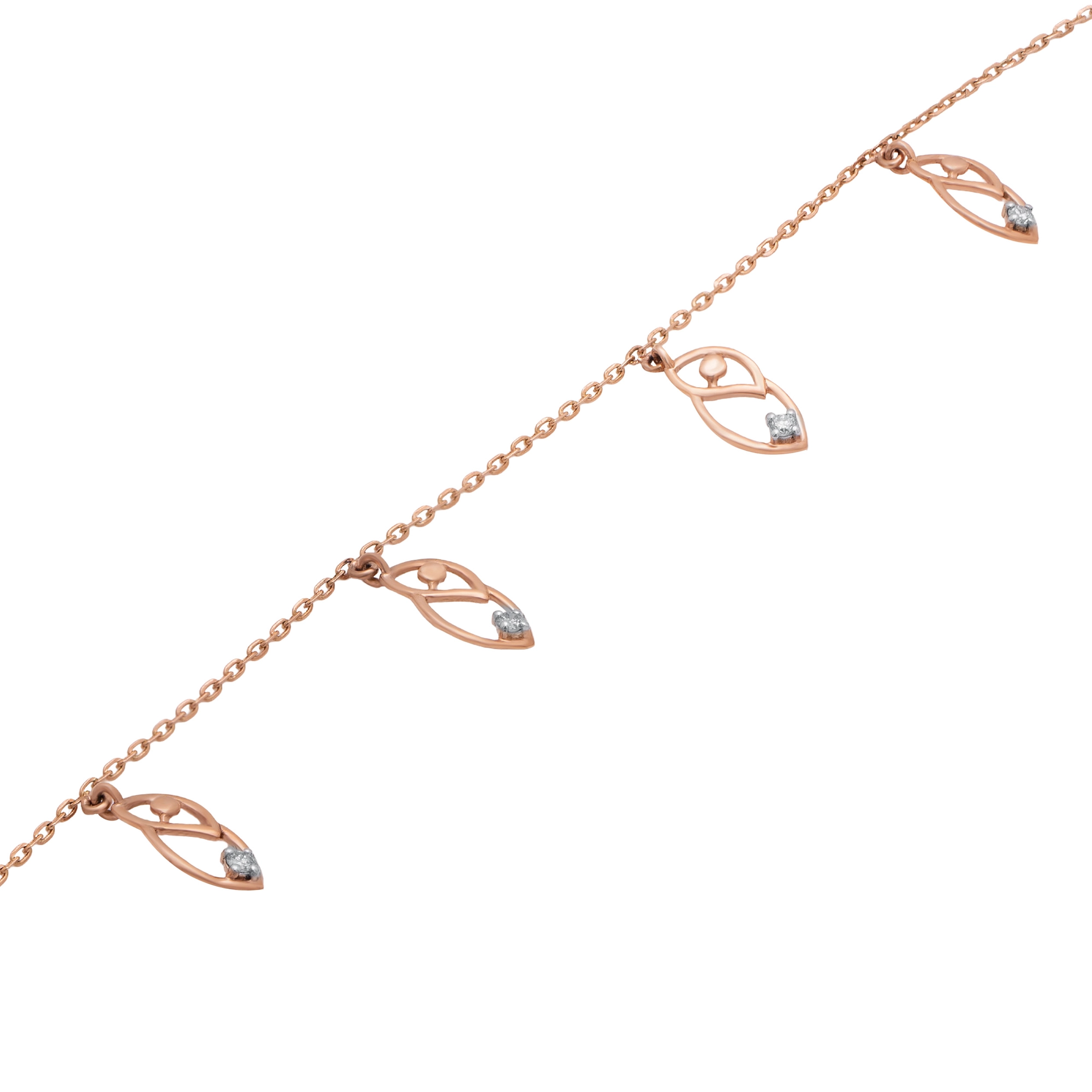 Rose Gold Diamond Bracelet