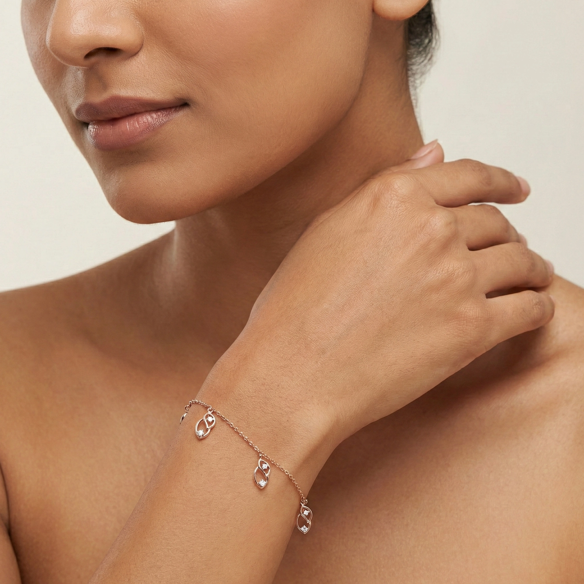 Rose Gold Diamond Bracelet