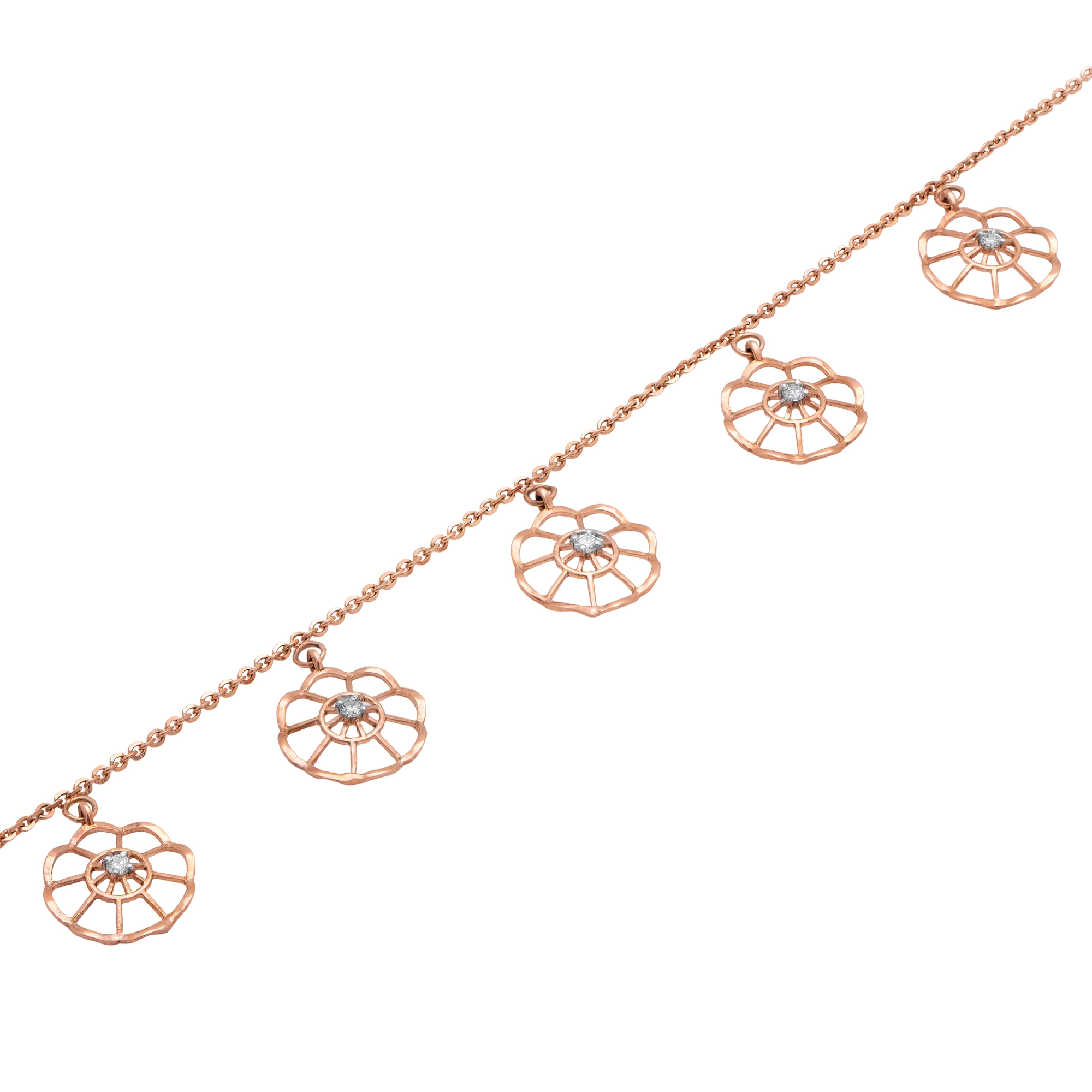 Rose Gold Diamond Bracelet
