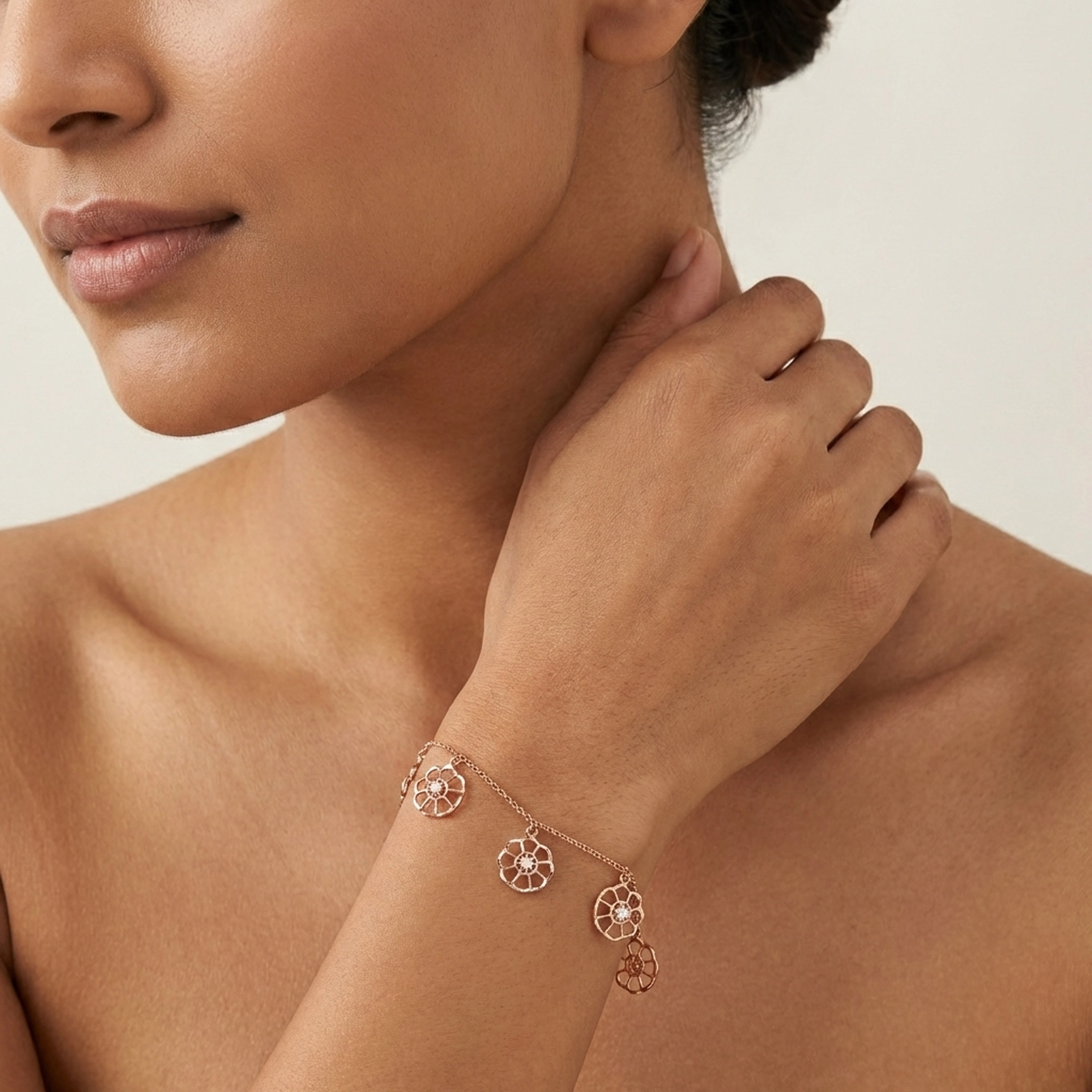 Rose Gold Diamond Bracelet