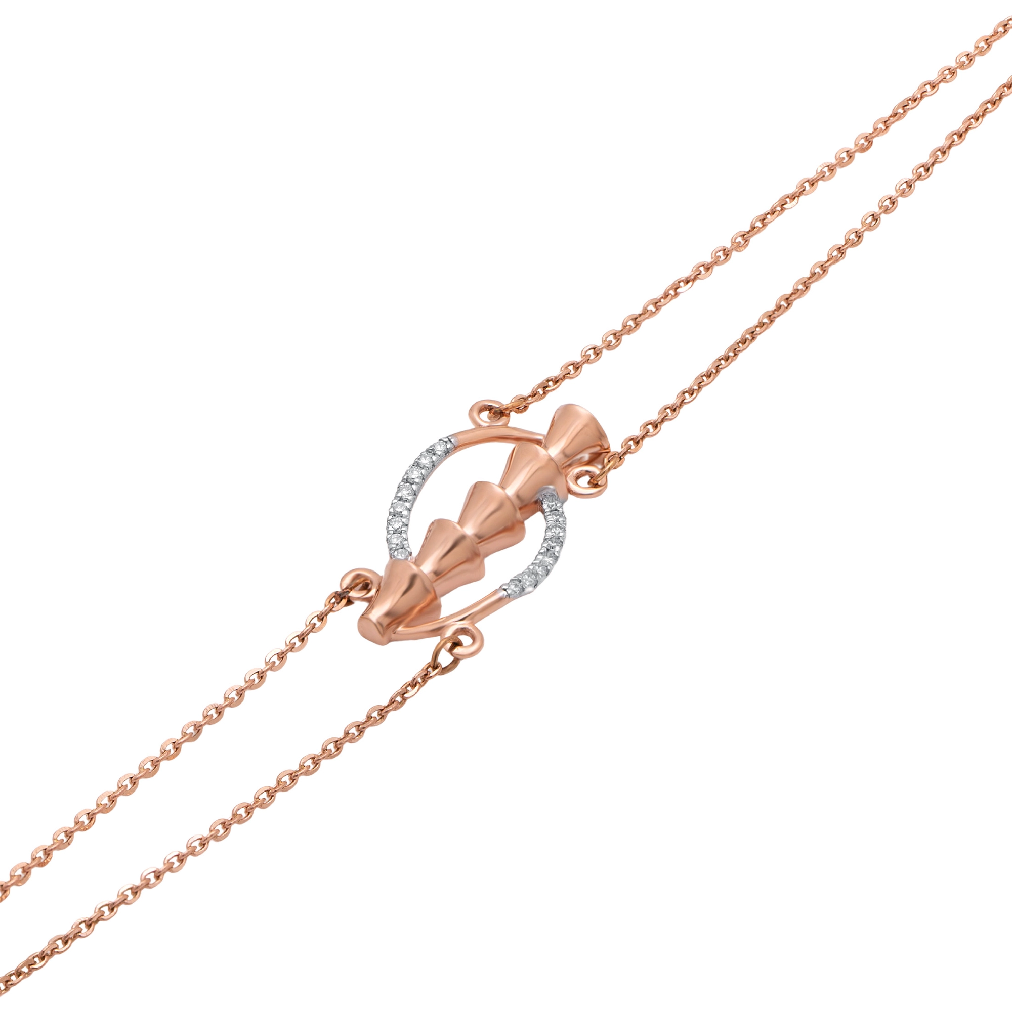 Rose Gold Diamond Bracelet