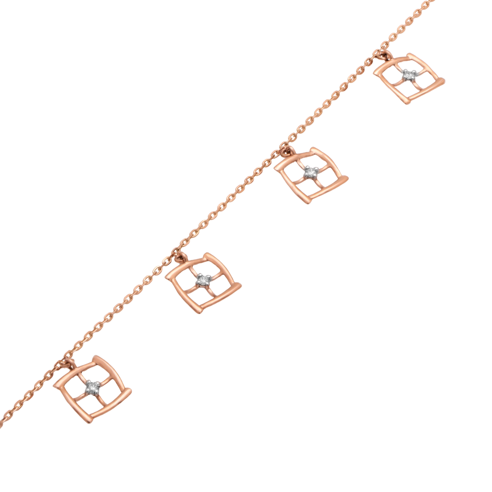 Rose Gold Diamond Bracelet