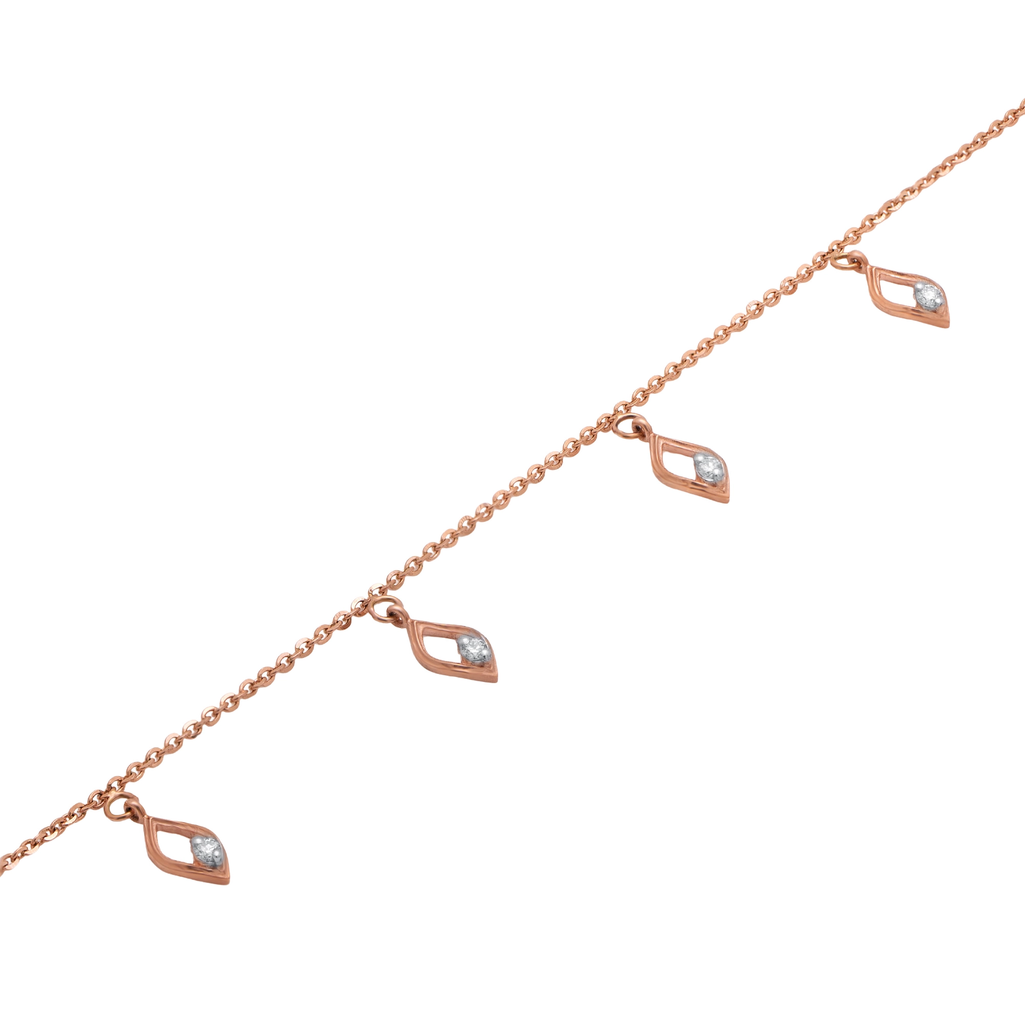 Rose Gold Diamond Bracelet