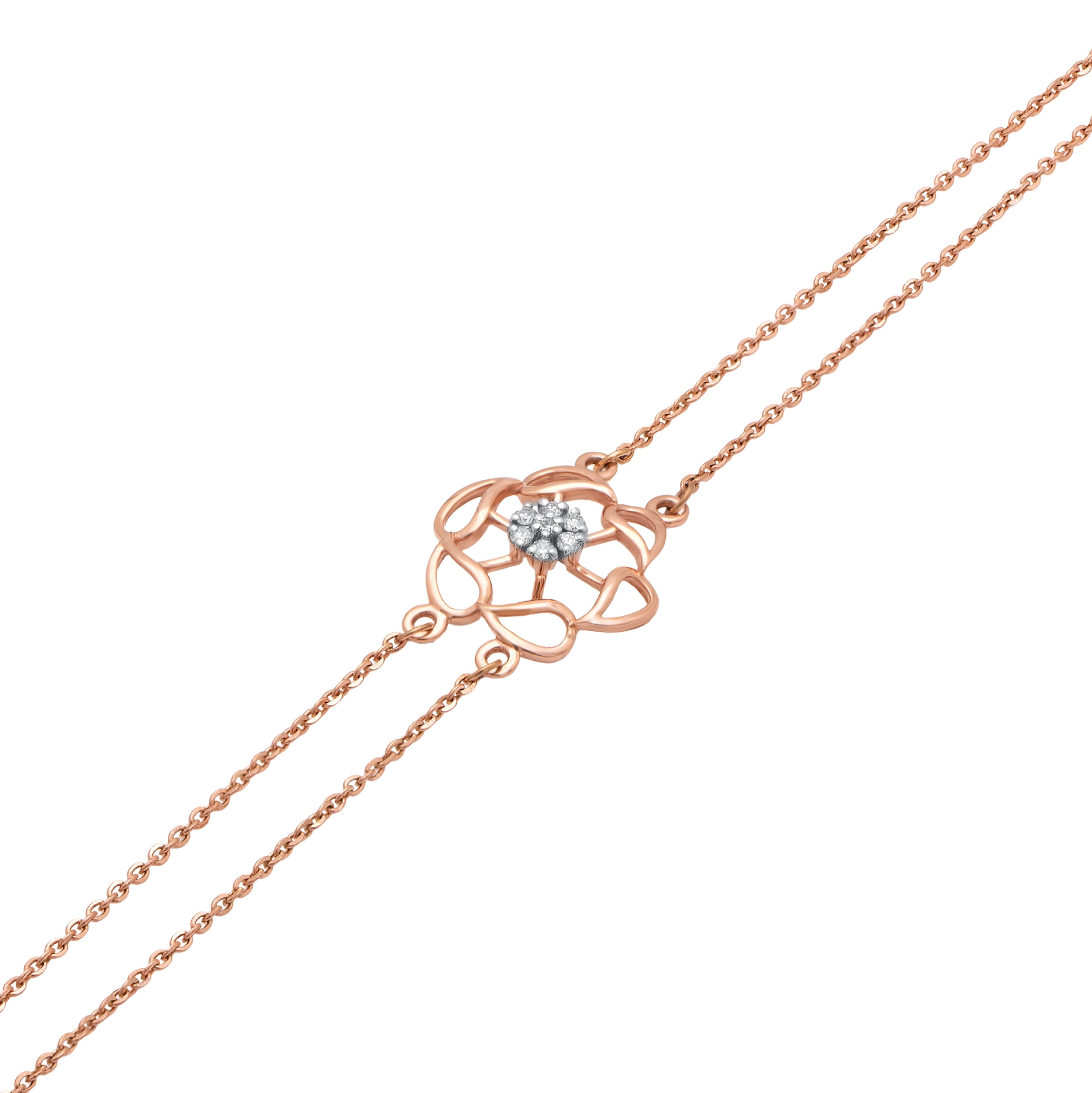 Rose Gold Diamond Bracelet