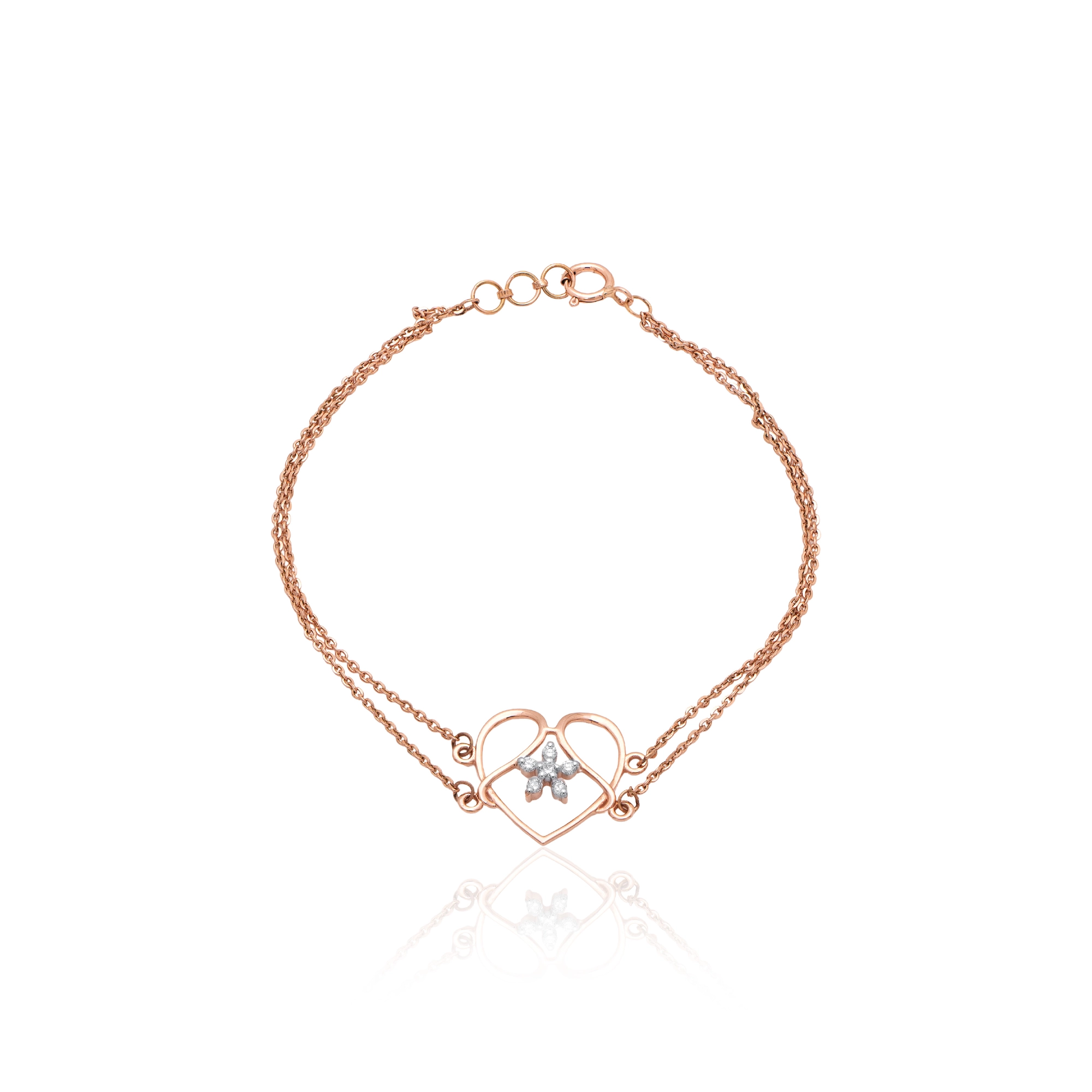 Rose Gold Diamond Bracelet thumbnail 2