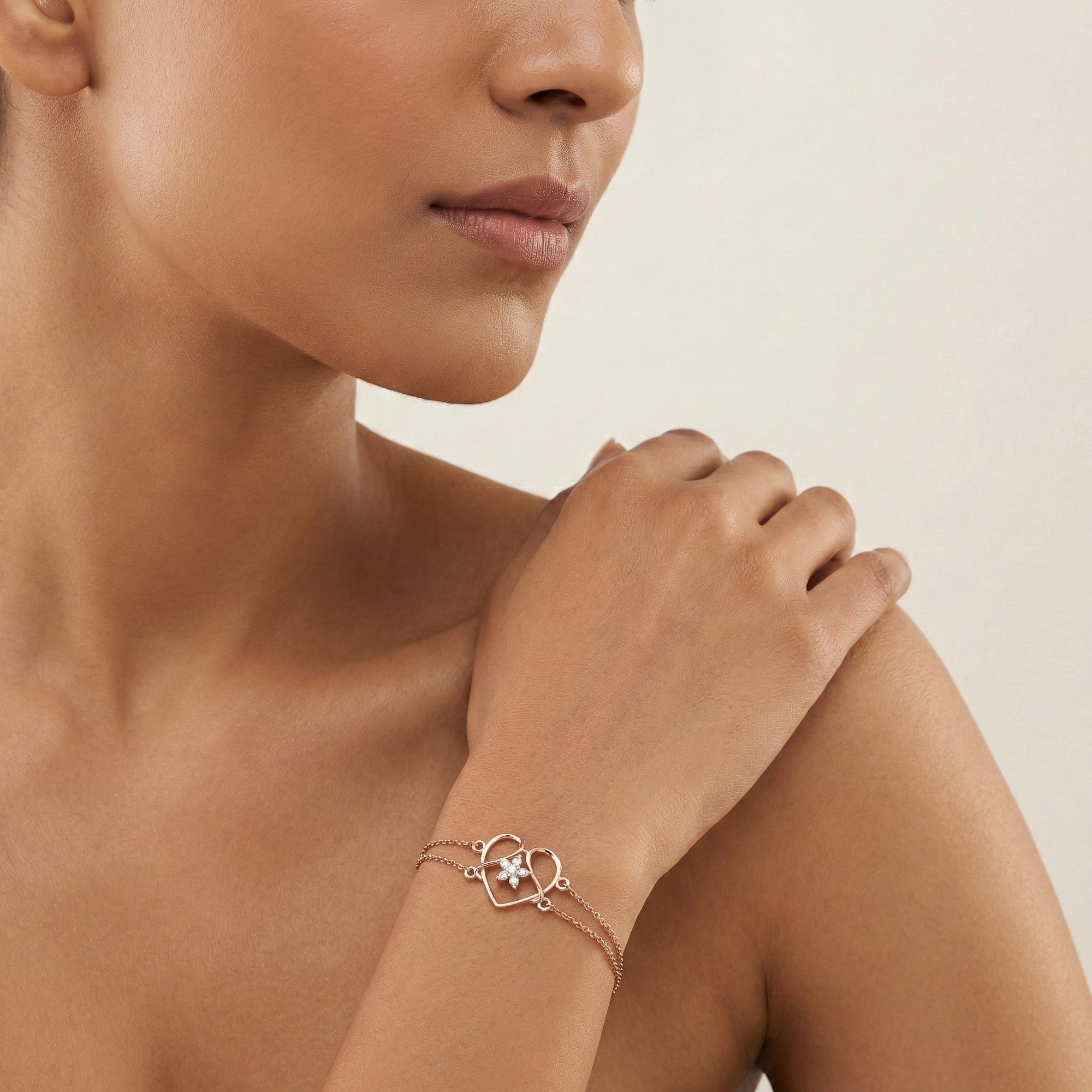 Rose Gold Diamond Bracelet