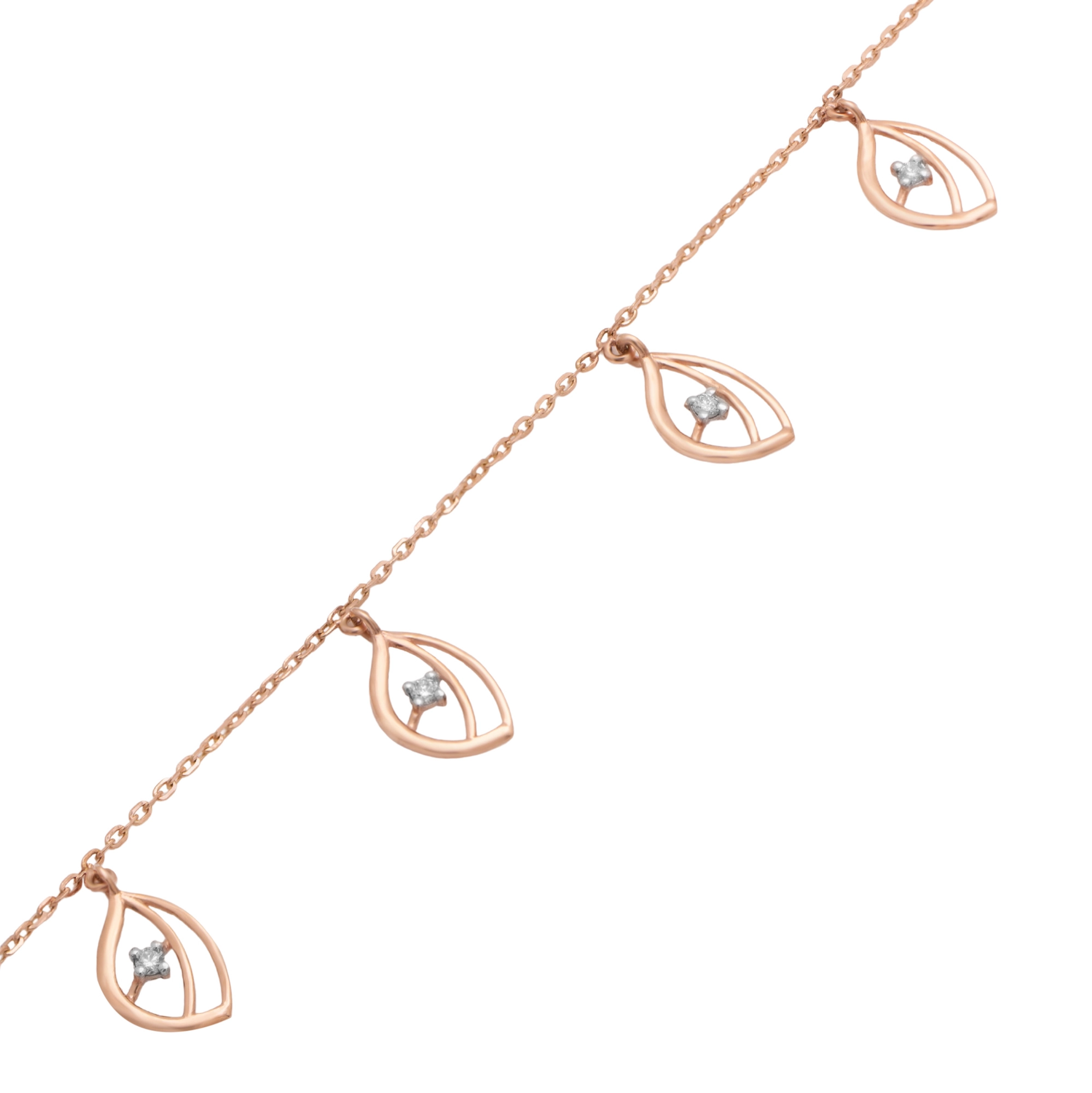 Rose Gold Diamond Bracelet