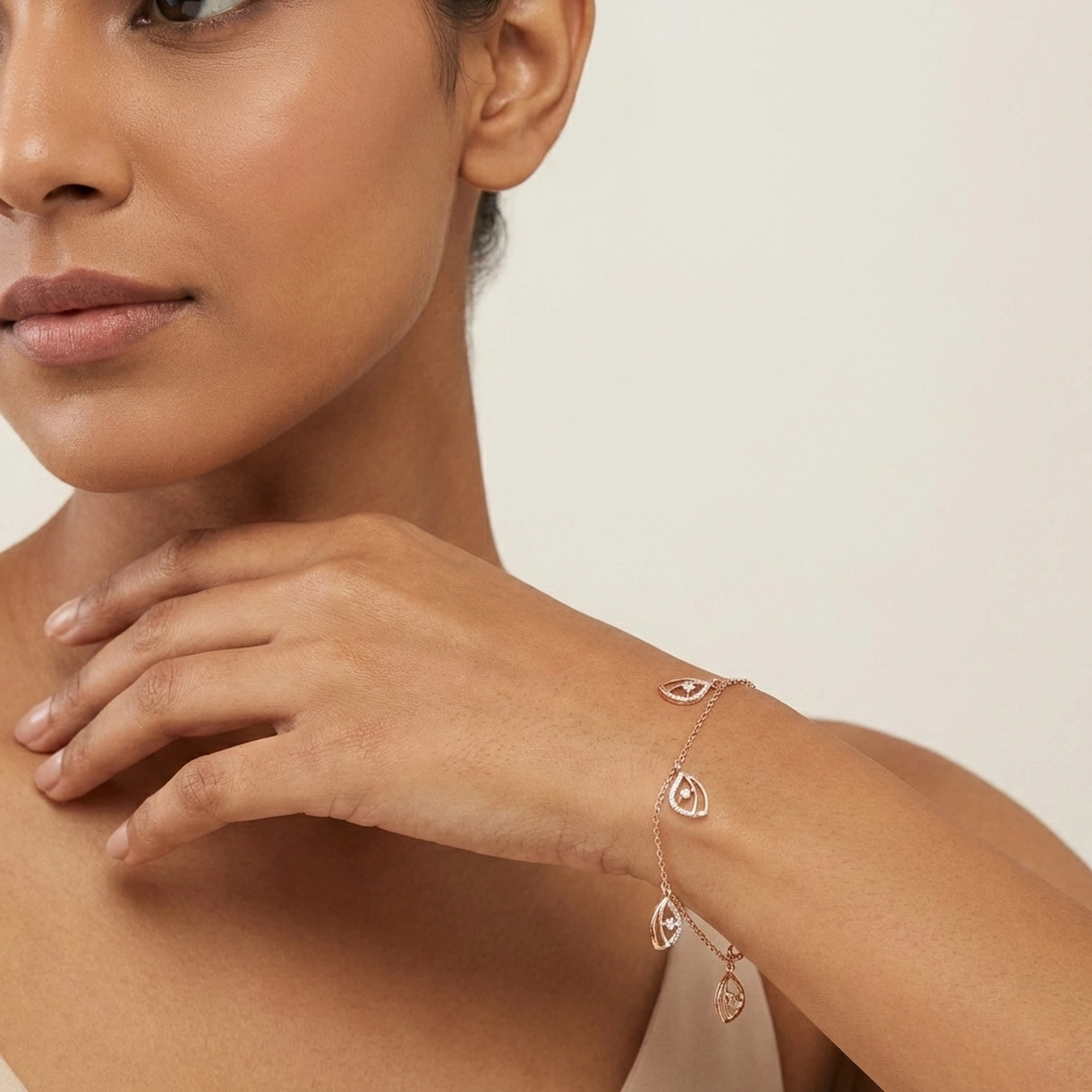 Rose Gold Diamond Bracelet