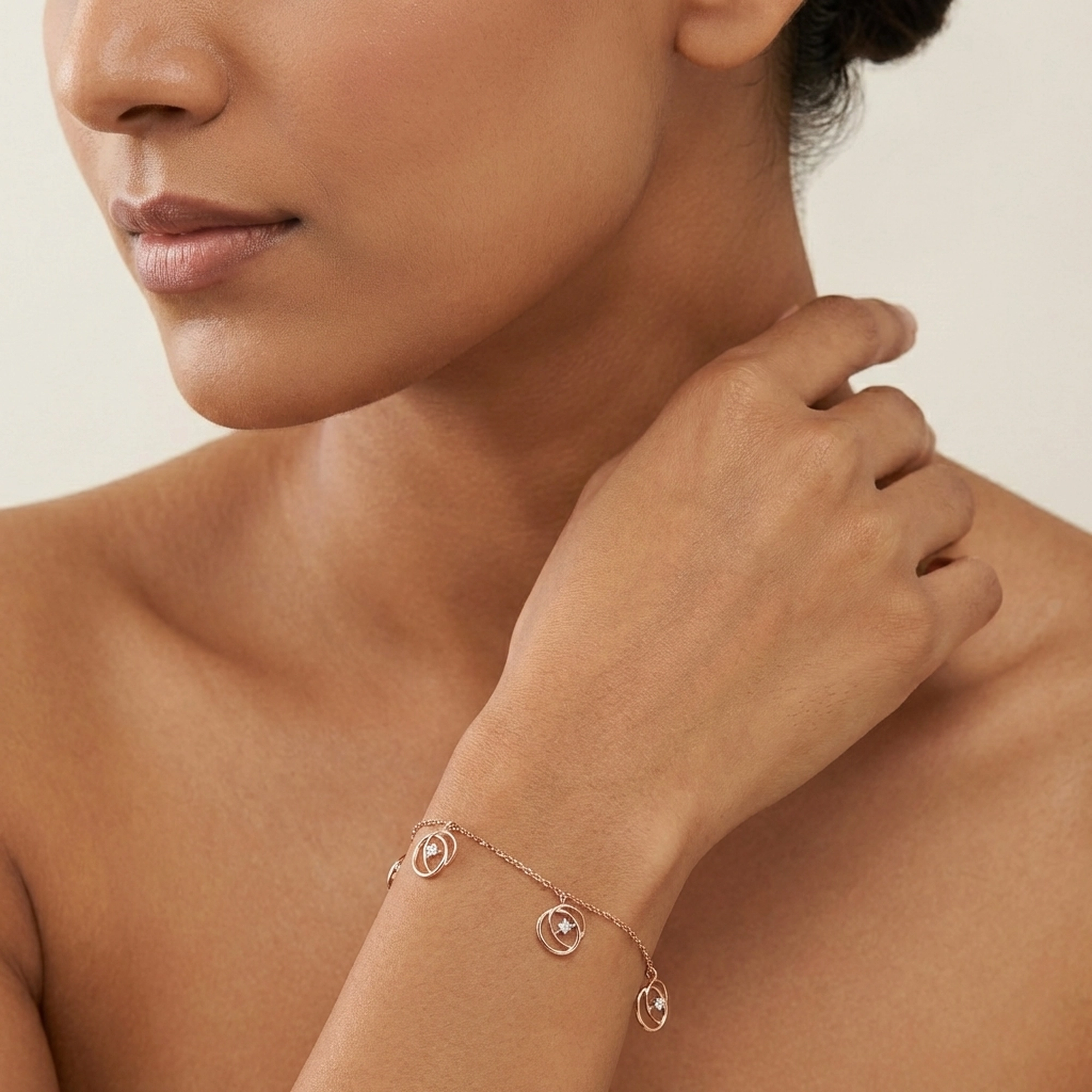 Rose Gold Diamond Bracelet