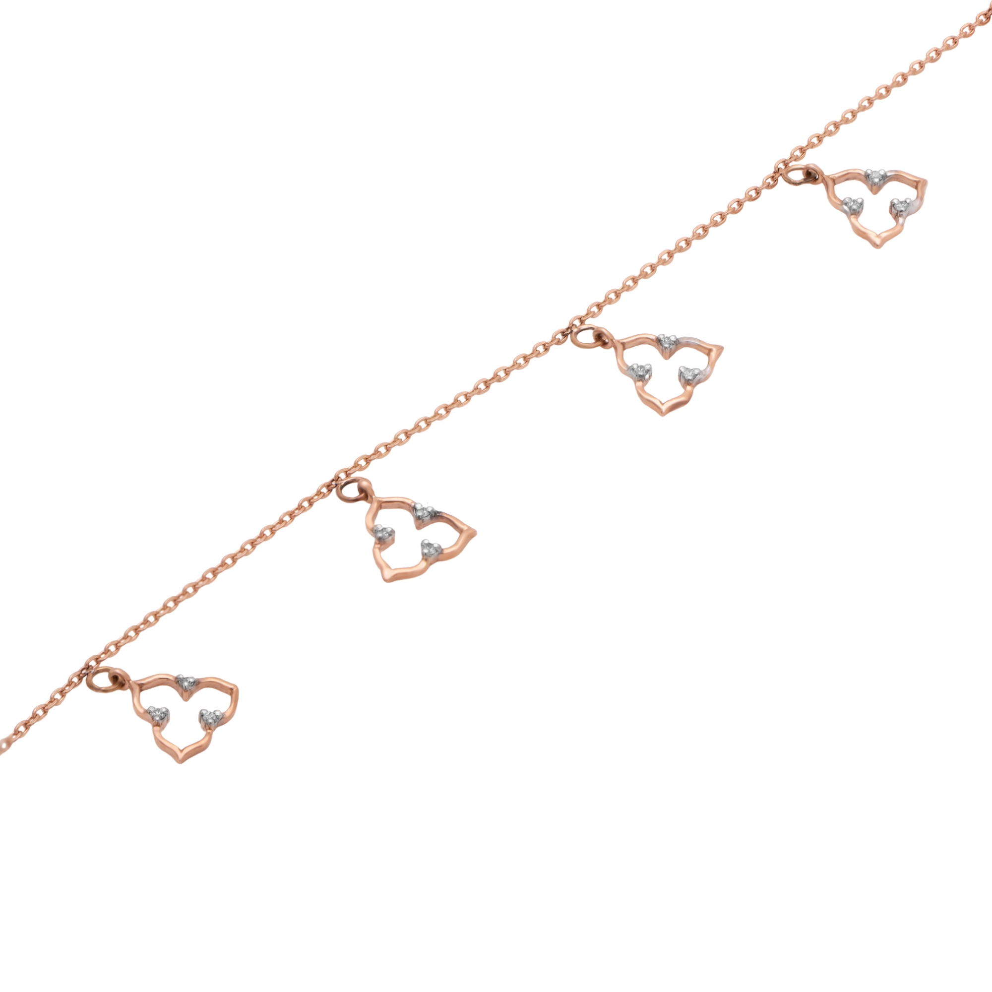 Rose Gold Diamond Bracelet