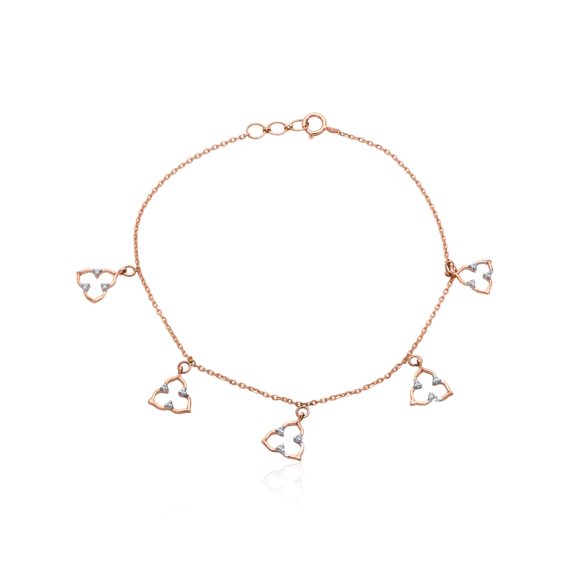 Rose Gold Diamond Bracelet thumbnail 2