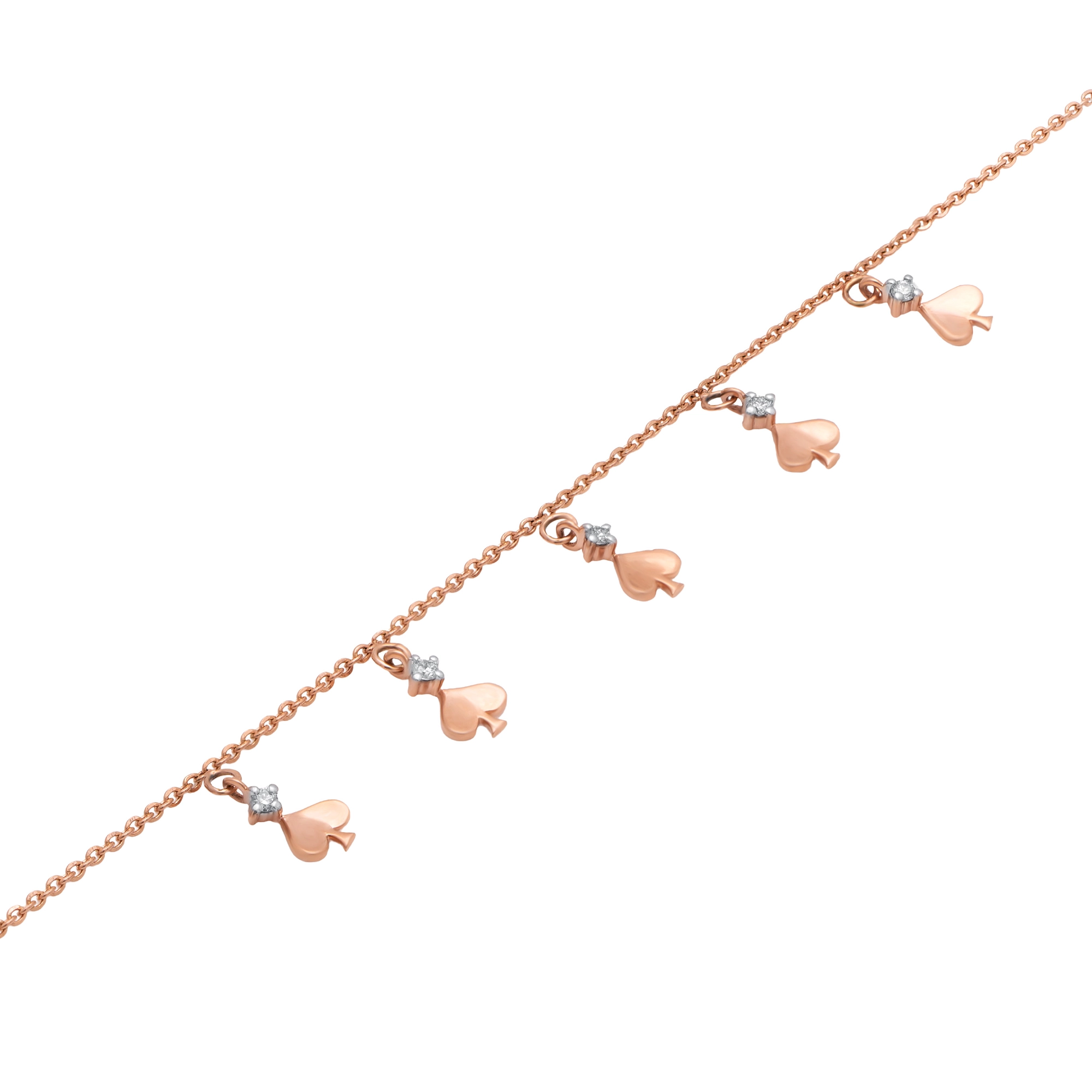 Rose Gold Diamond Bracelet