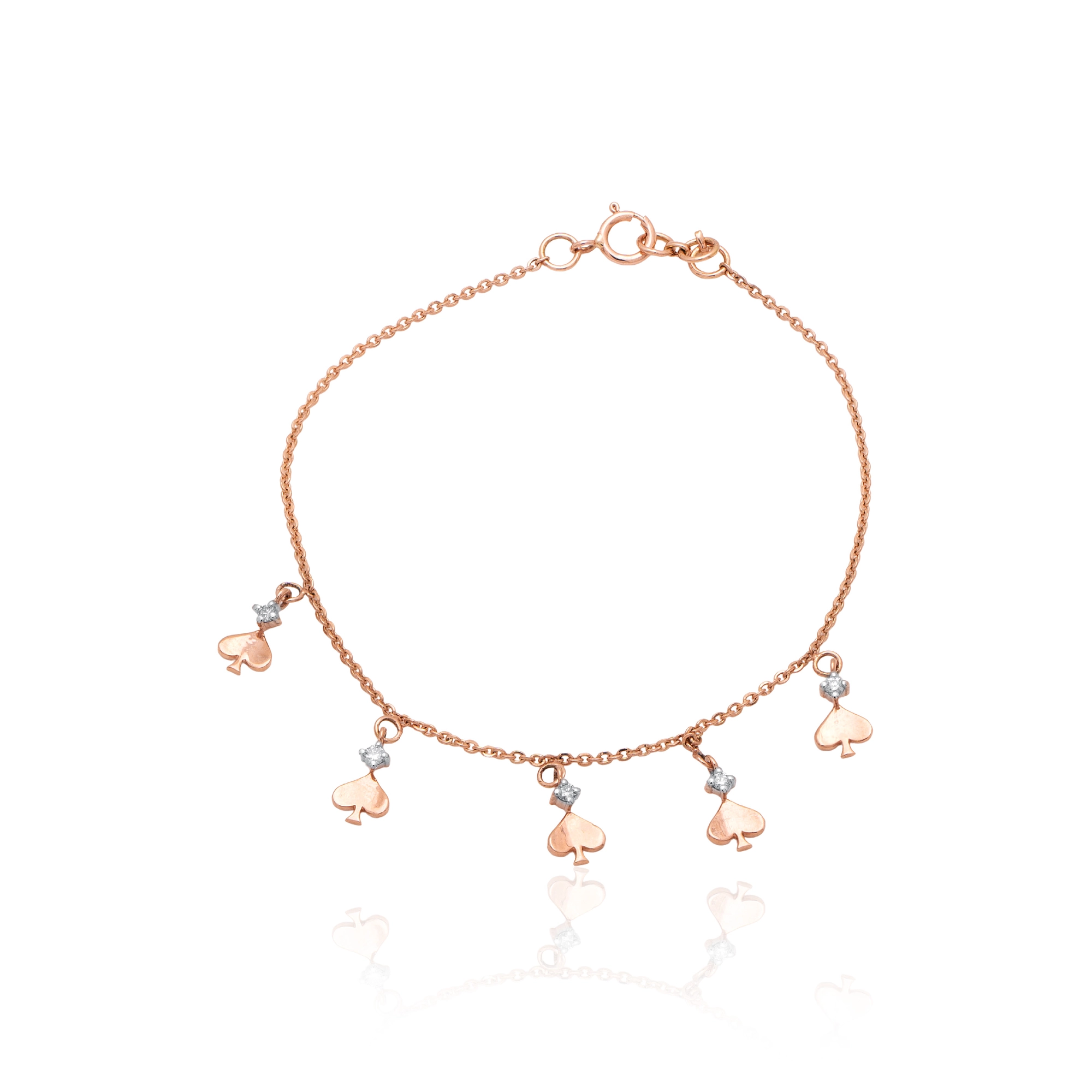 Rose Gold Diamond Bracelet thumbnail 2