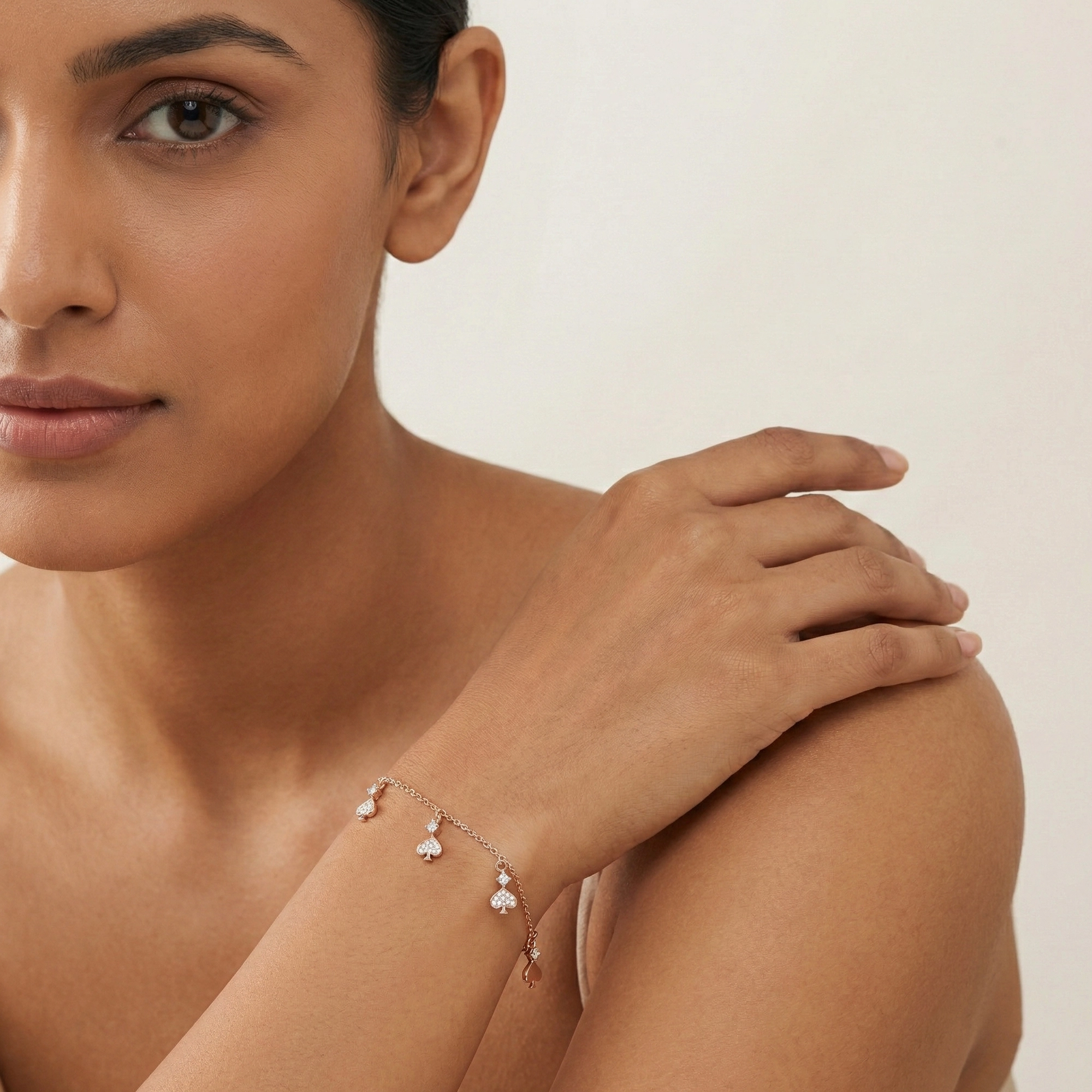 Rose Gold Diamond Bracelet
