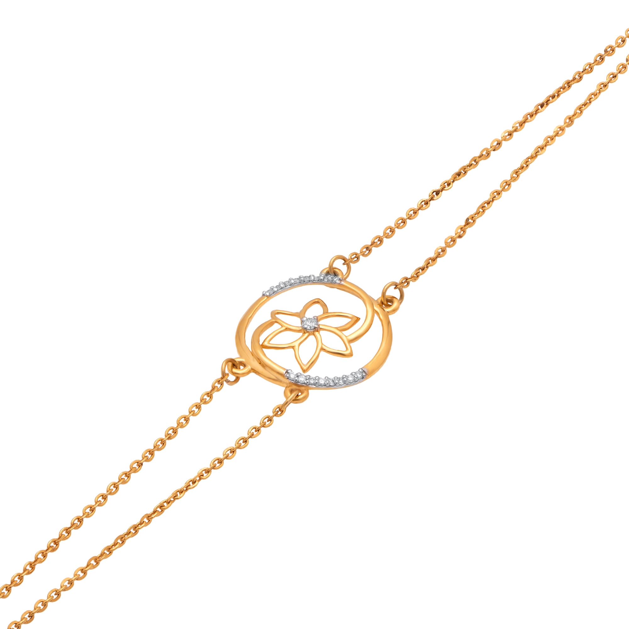 Yellow Gold Diamond Bracelet