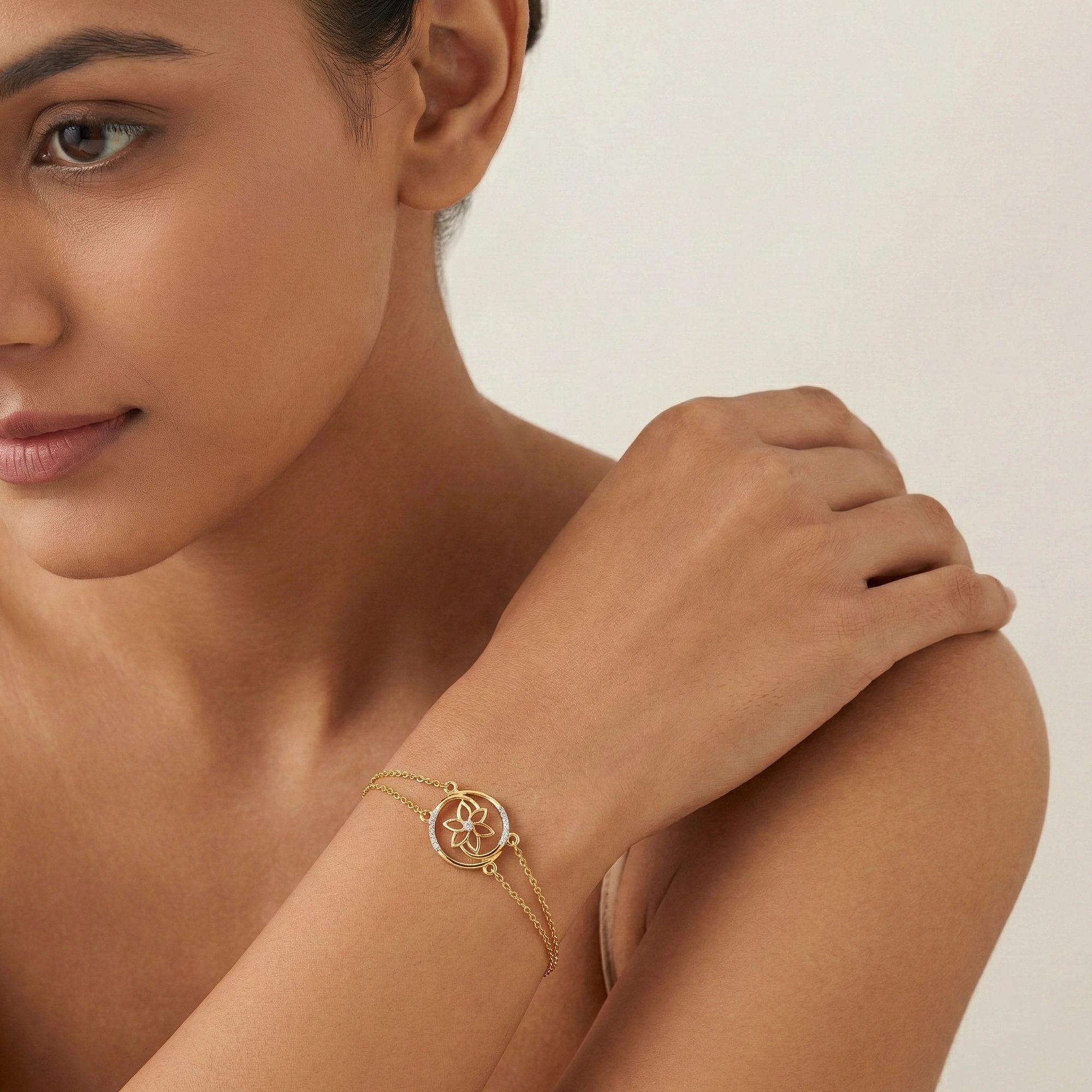 Yellow Gold Diamond Bracelet