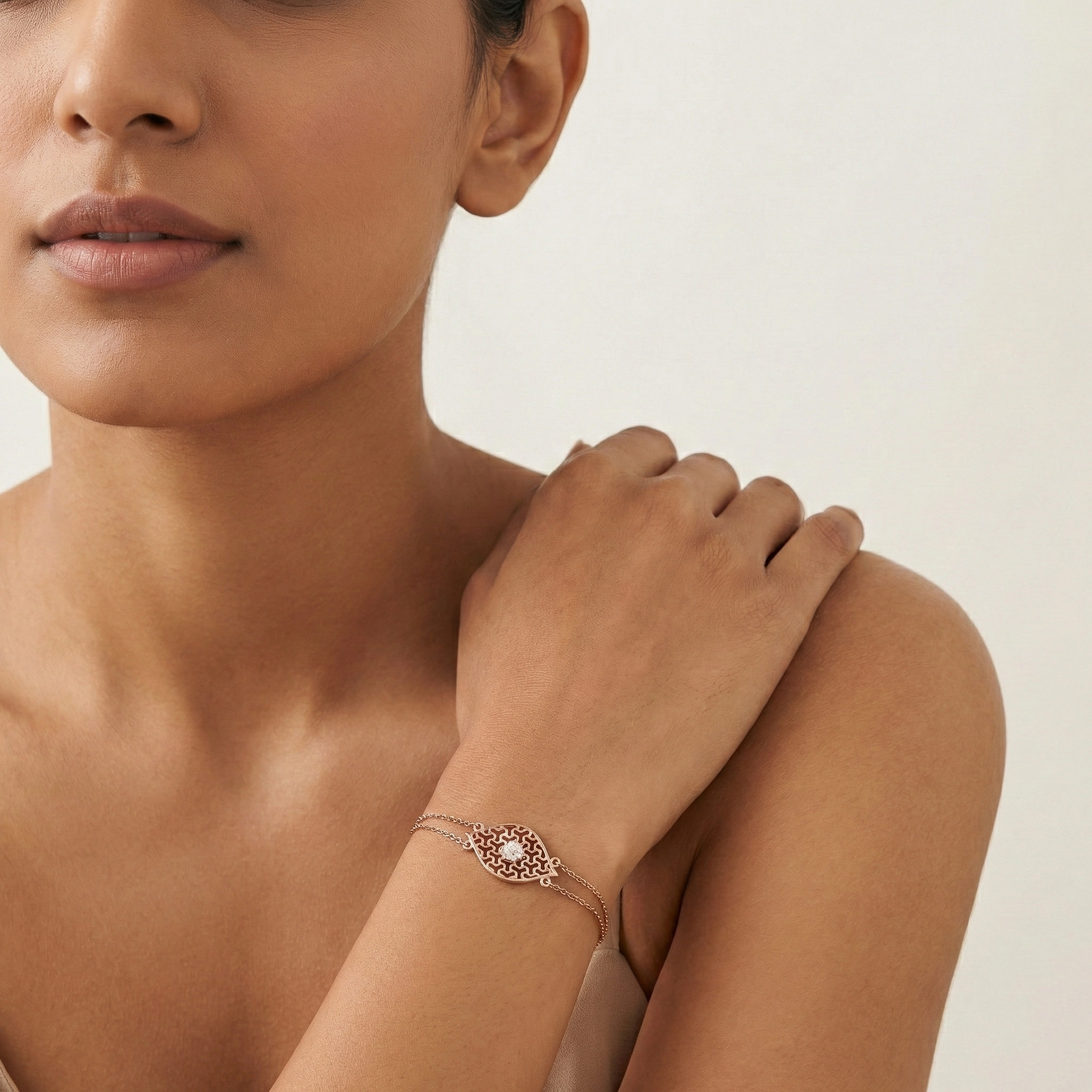 Rose Gold Diamond Bracelet