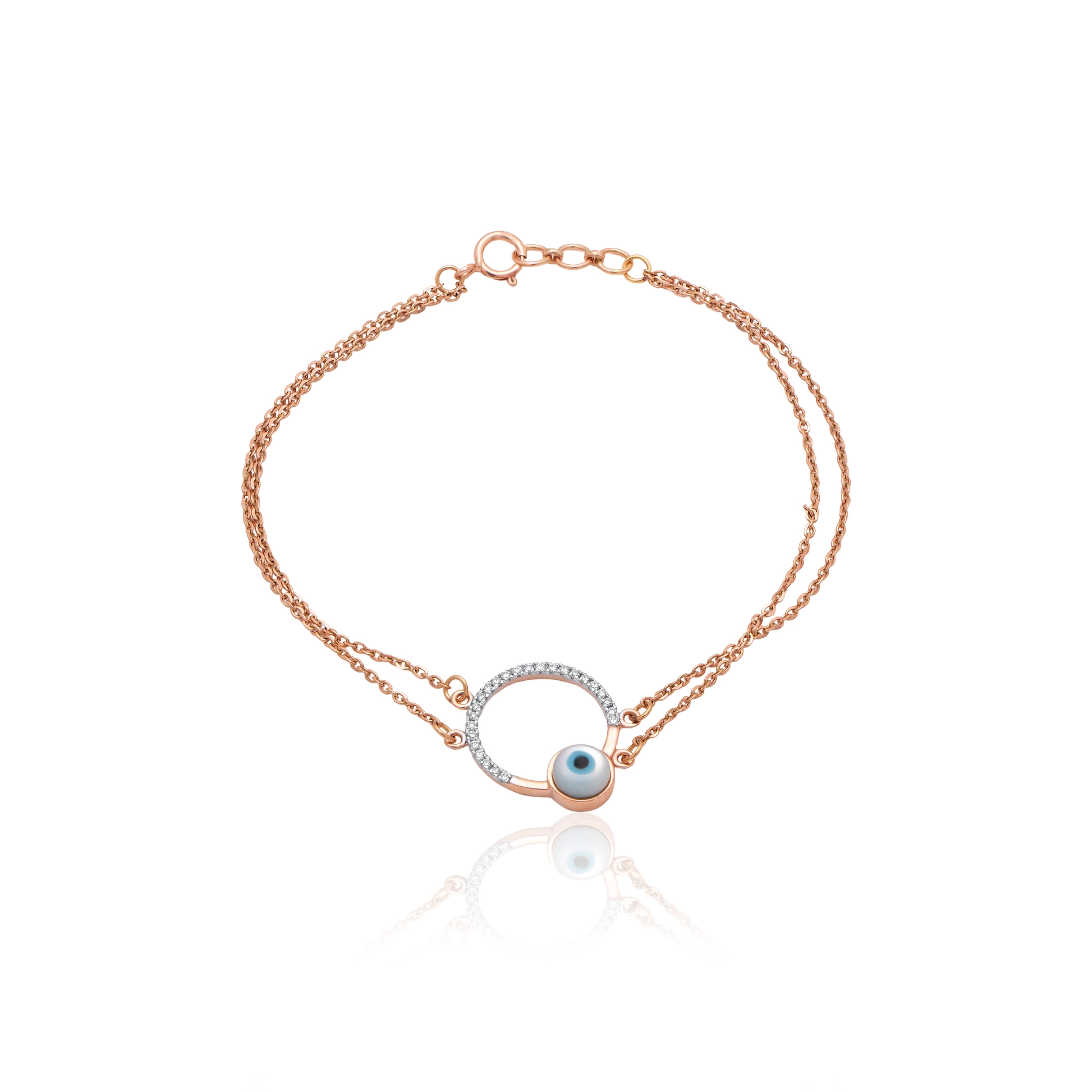 Rose Gold Diamond Bracelet thumbnail 2