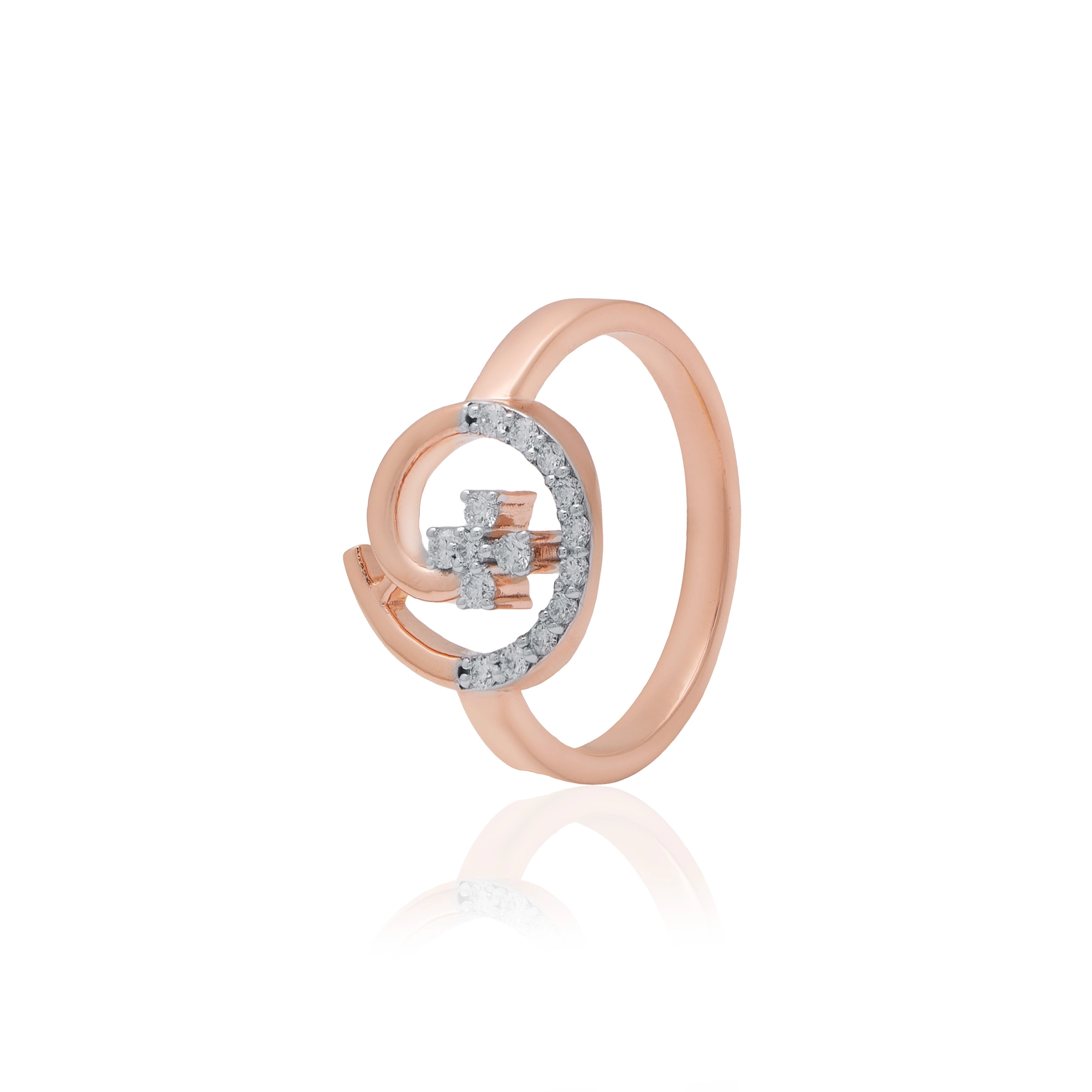 Yellow Gold Diamond Ring thumbnail 2