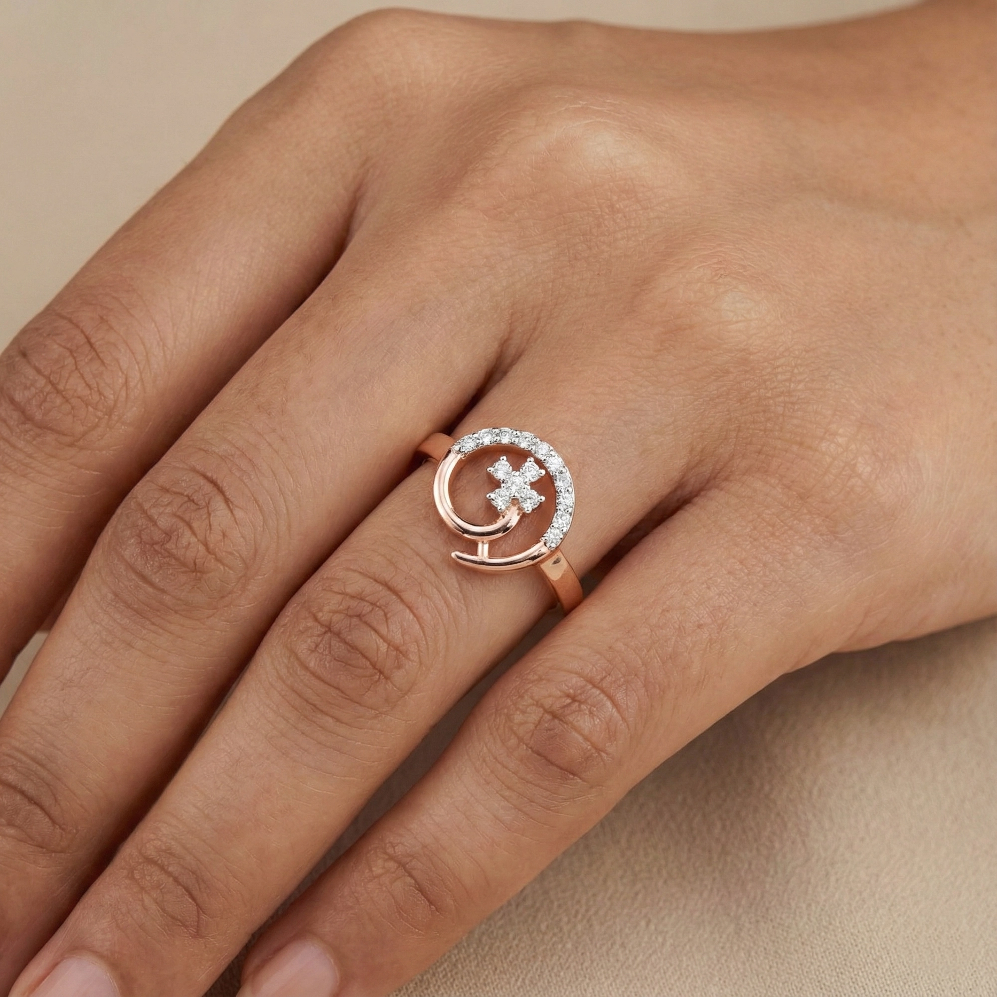 Yellow Gold Diamond Ring