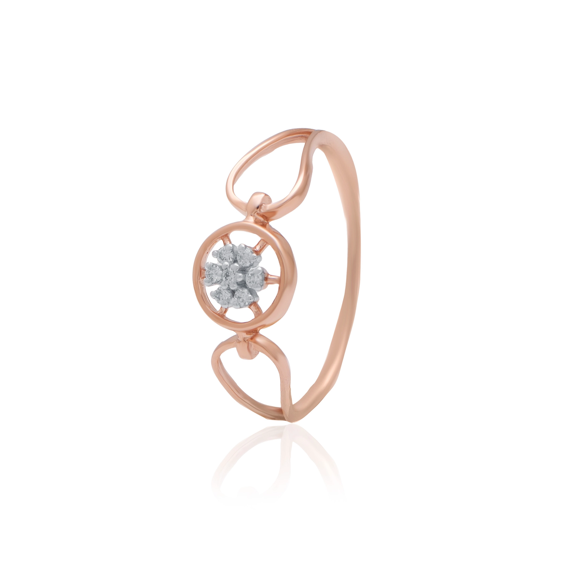 Rose Gold Diamond Ring thumbnail 2