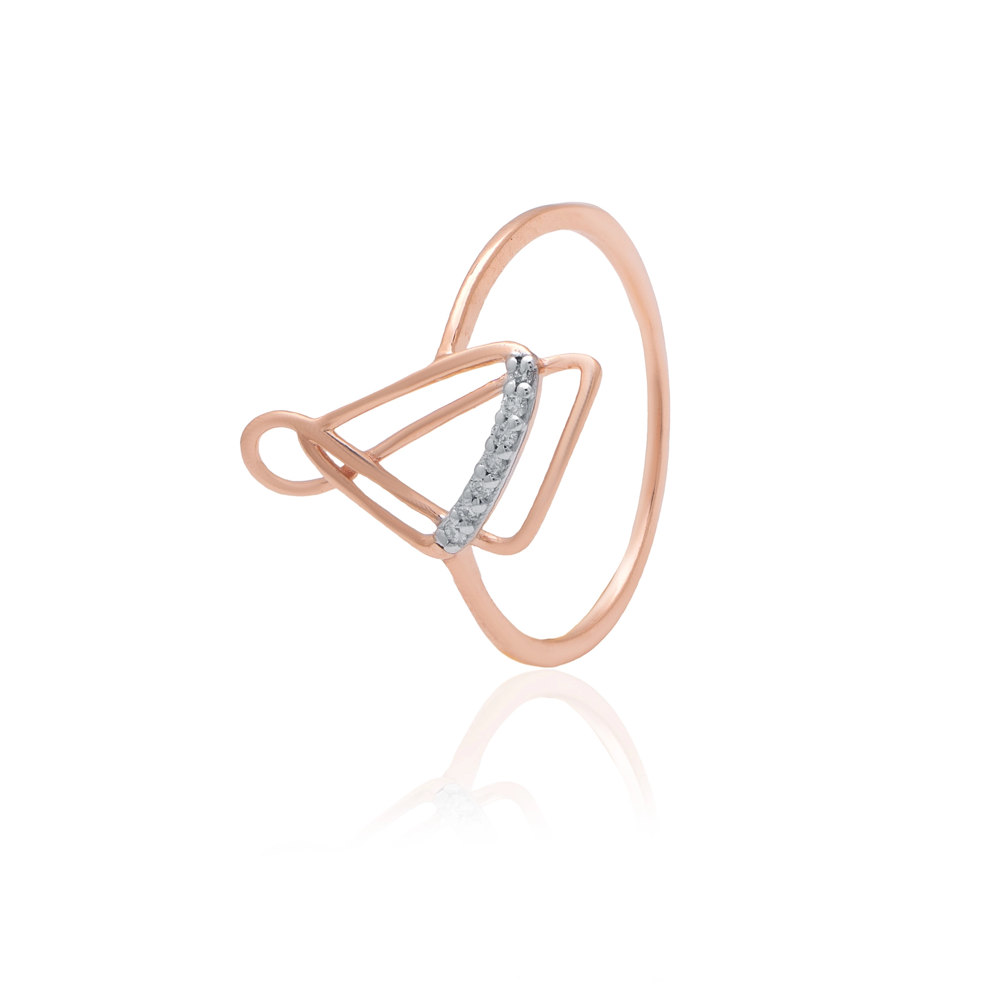 Rose Gold Diamond Ring thumbnail 2