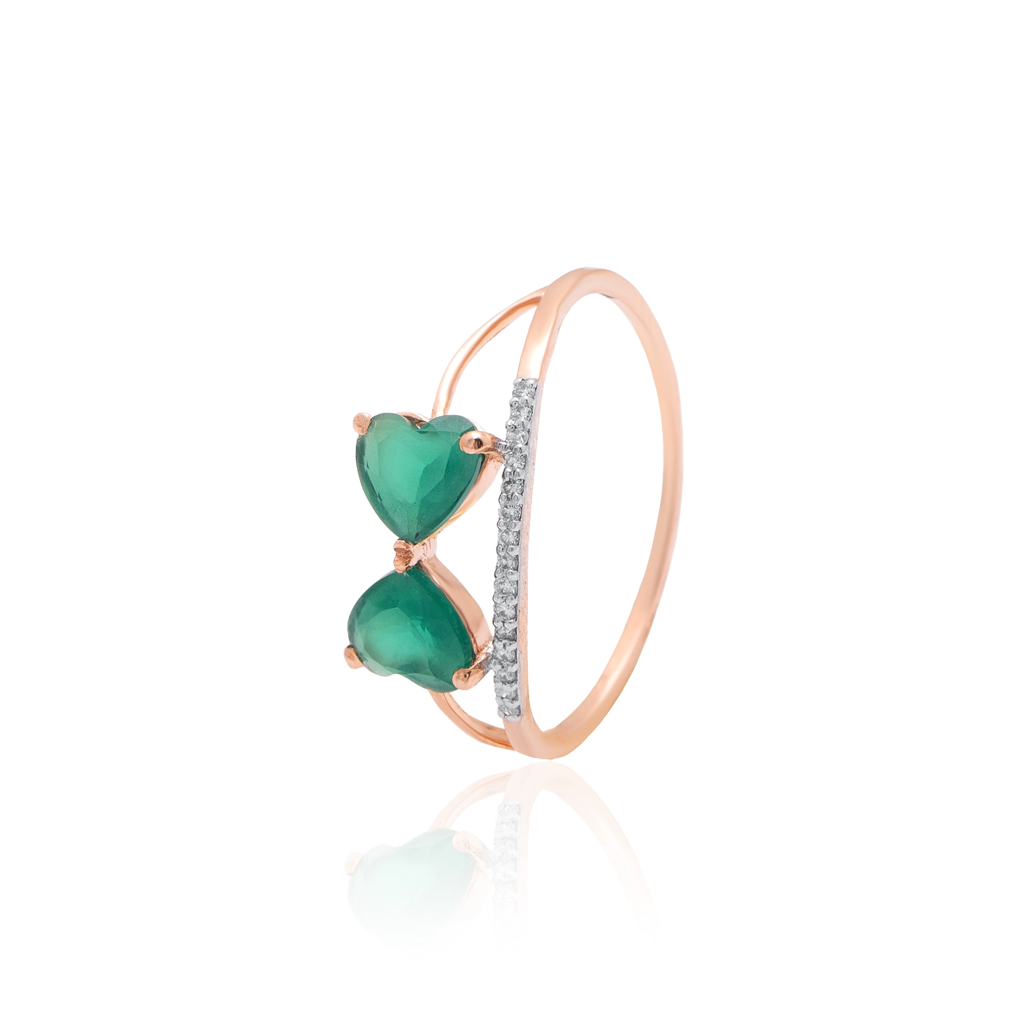 Rose Gold Diamond Ring