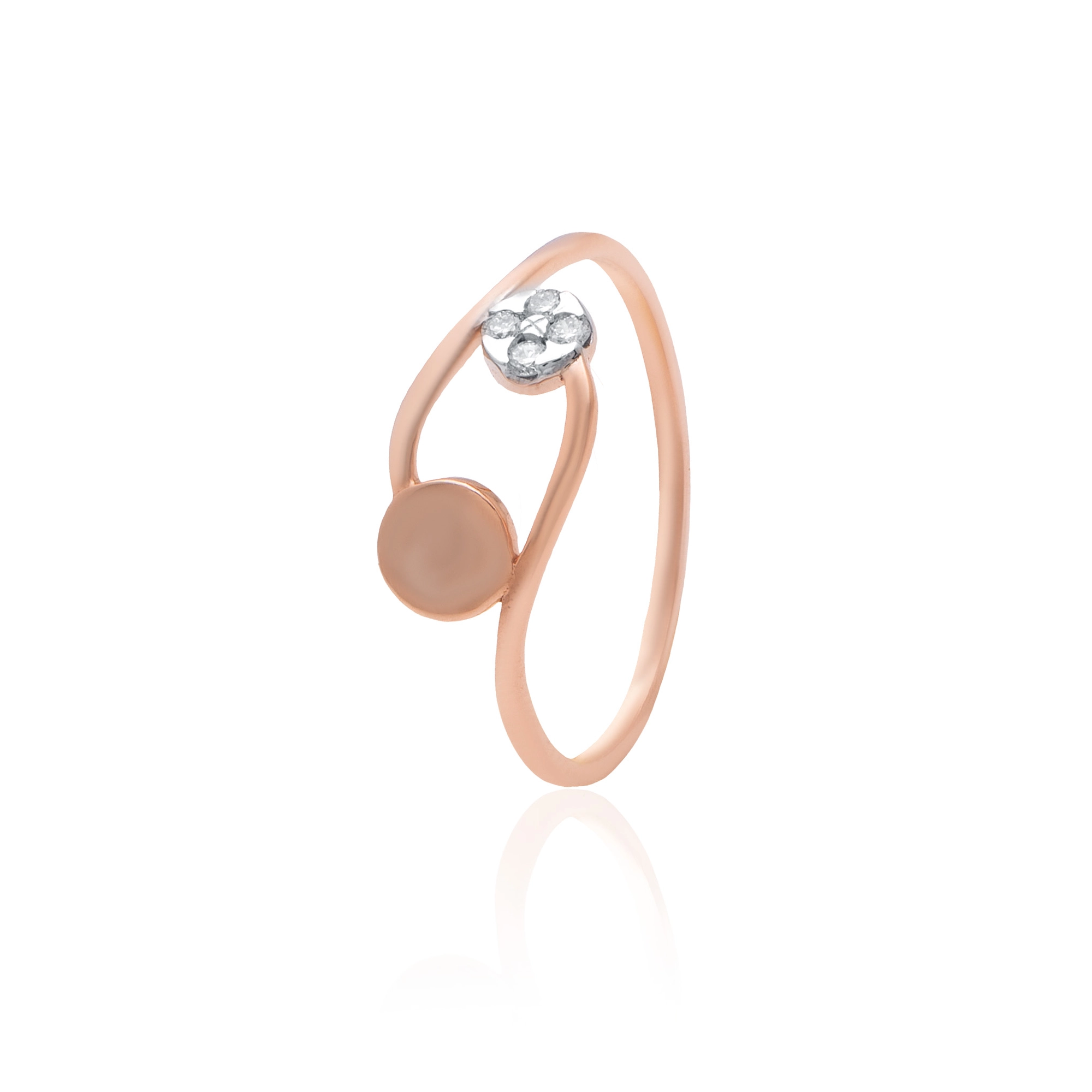 Rose Gold Diamond Ring
