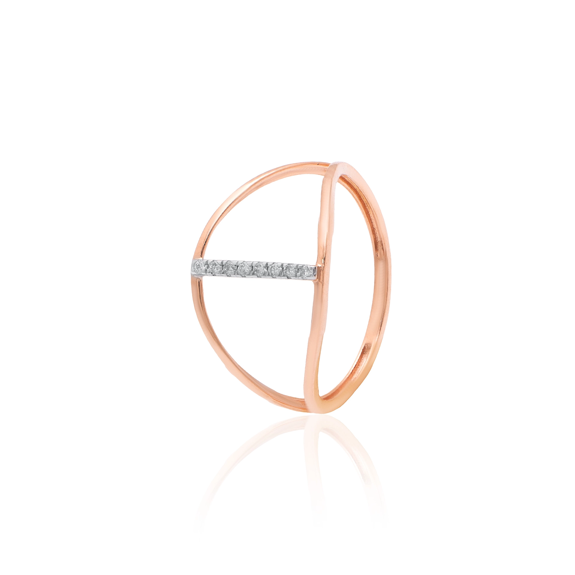 Rose Gold Diamond Ring