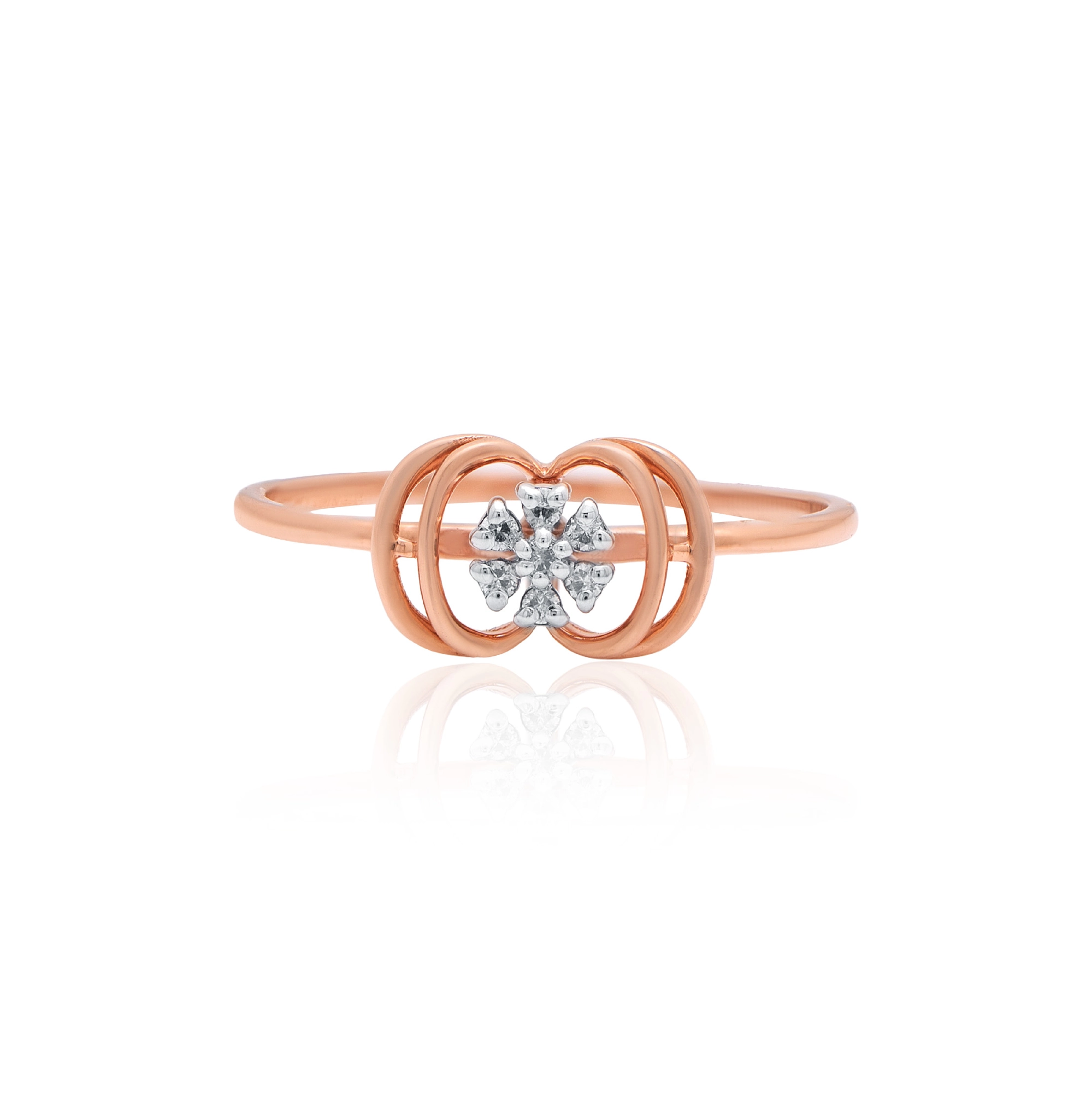 Rose Gold Diamond Ring
