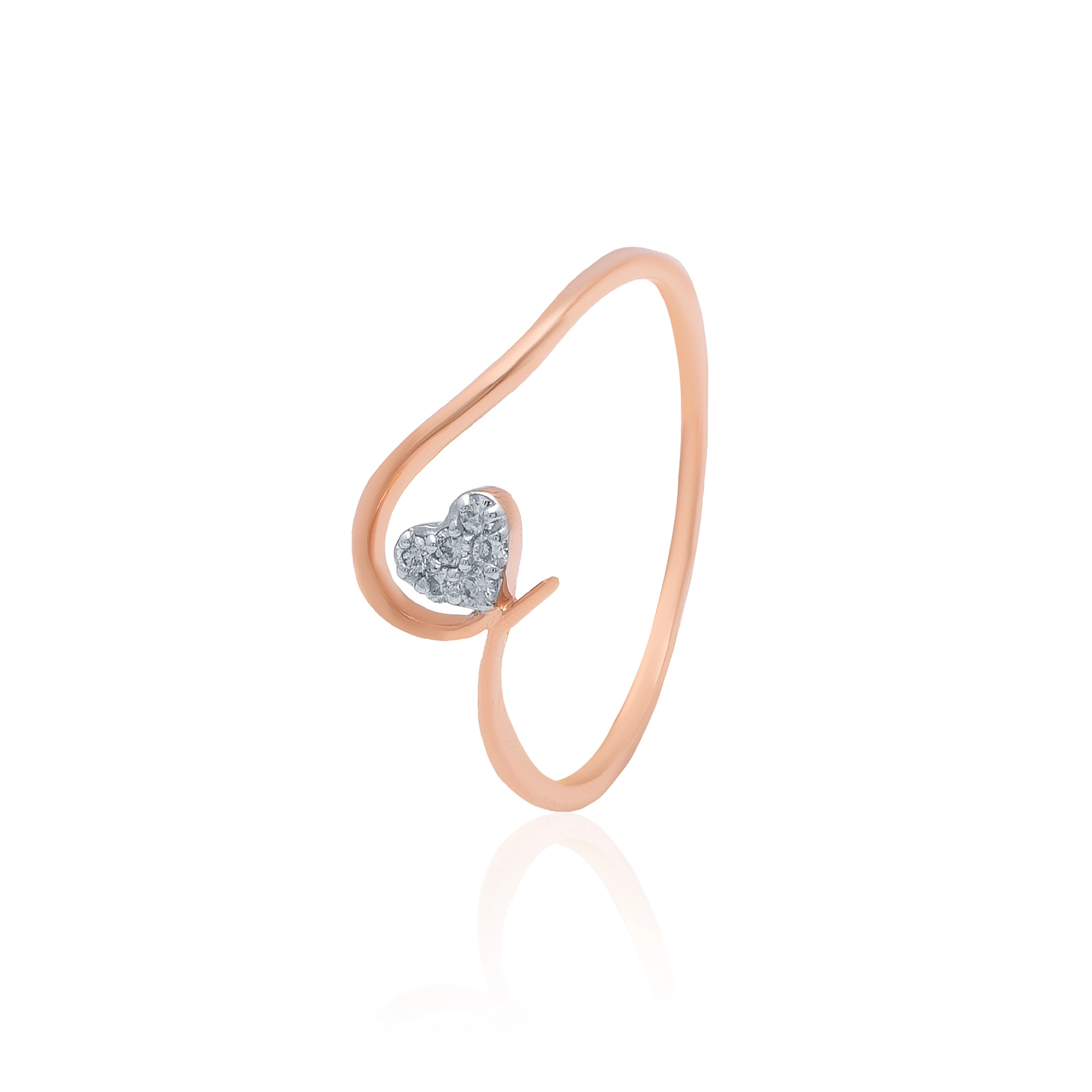 Rose Gold Diamond Ring thumbnail 3