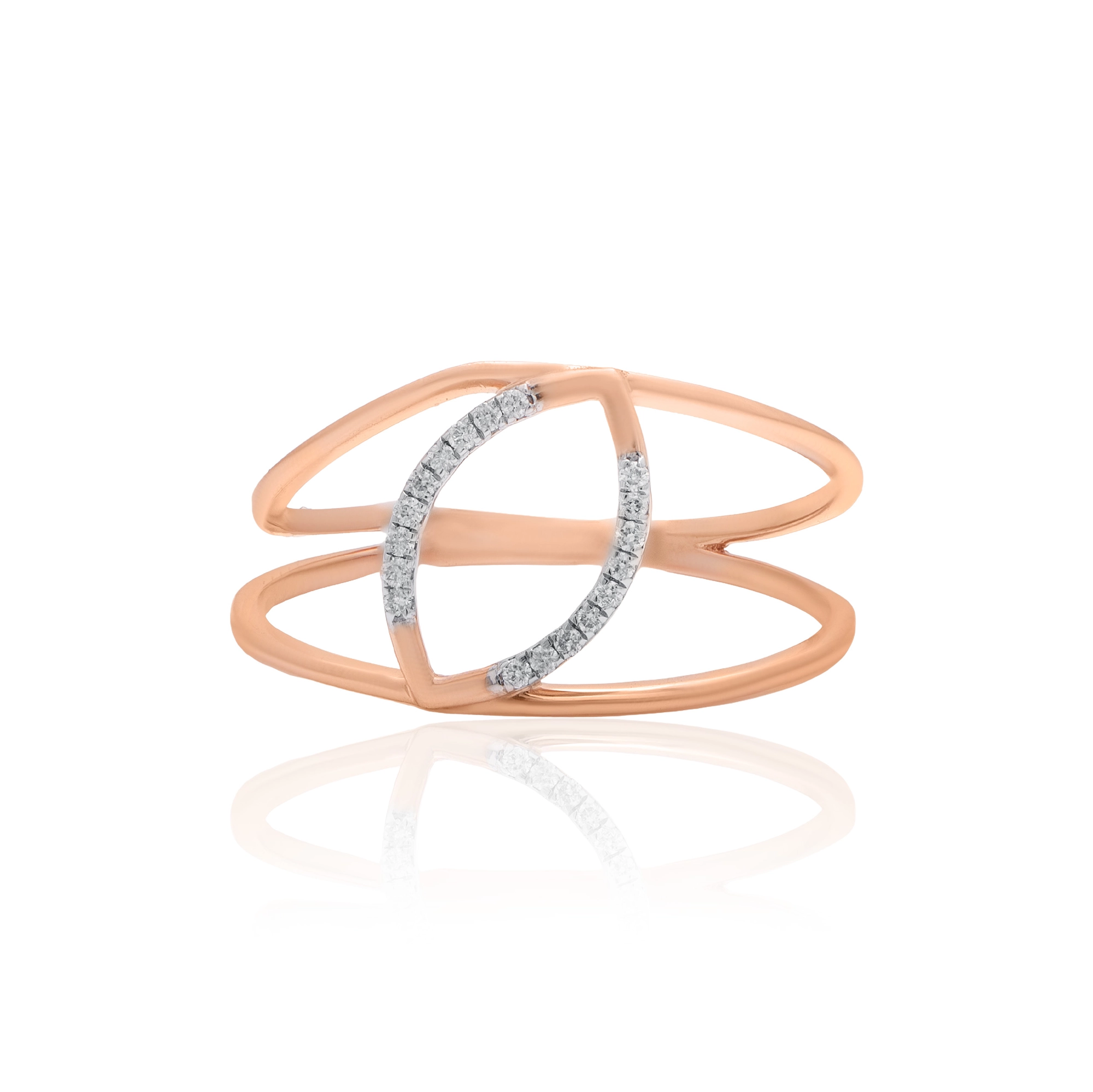 Rose Gold Diamond Ring