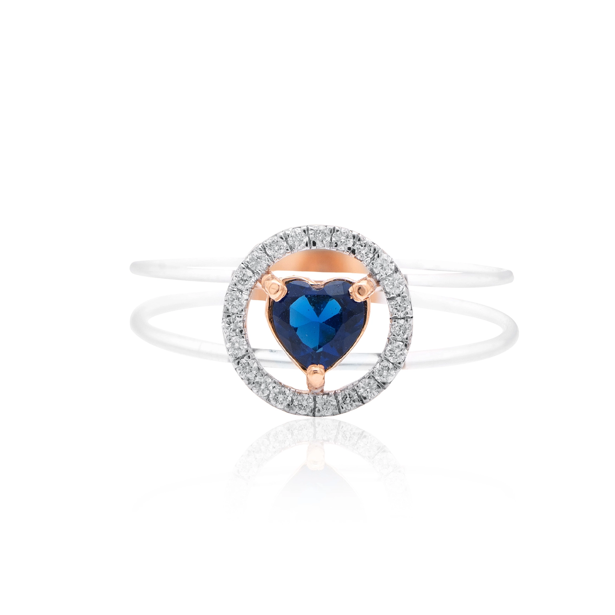 Rose Gold Diamond Ring