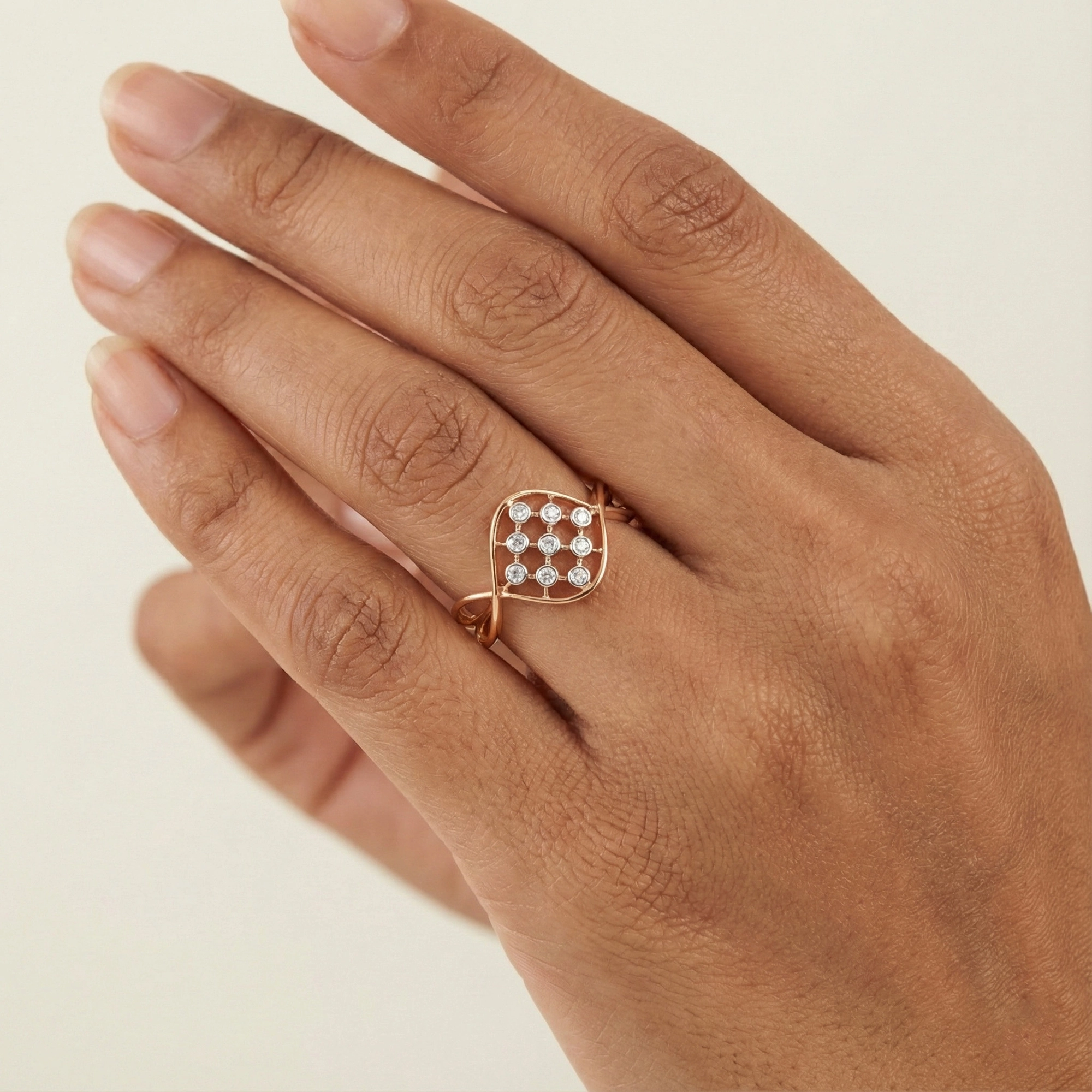 Yellow Gold Diamond Ring thumbnail 2