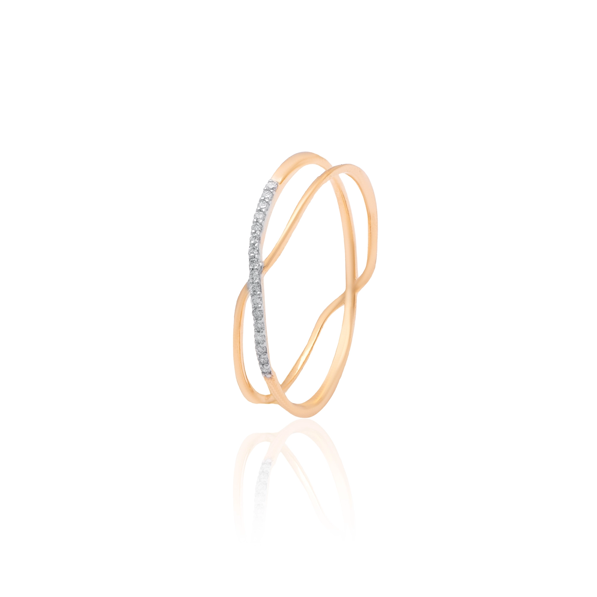 Yellow Gold Diamond Ring thumbnail 3